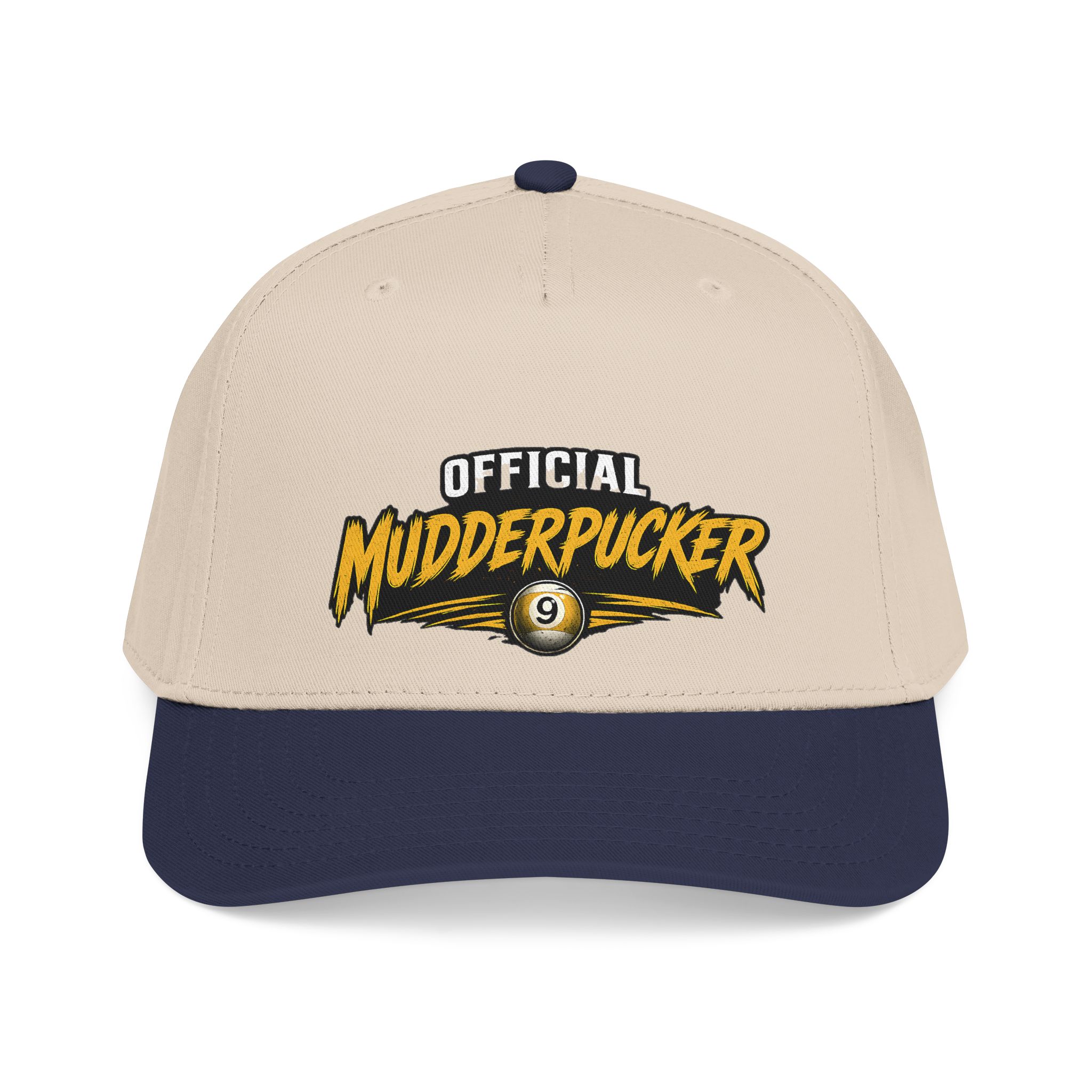 Baseball Cap — "Official Mudderpucker" Embroidered 9-Ball Pool Hat - Image 9