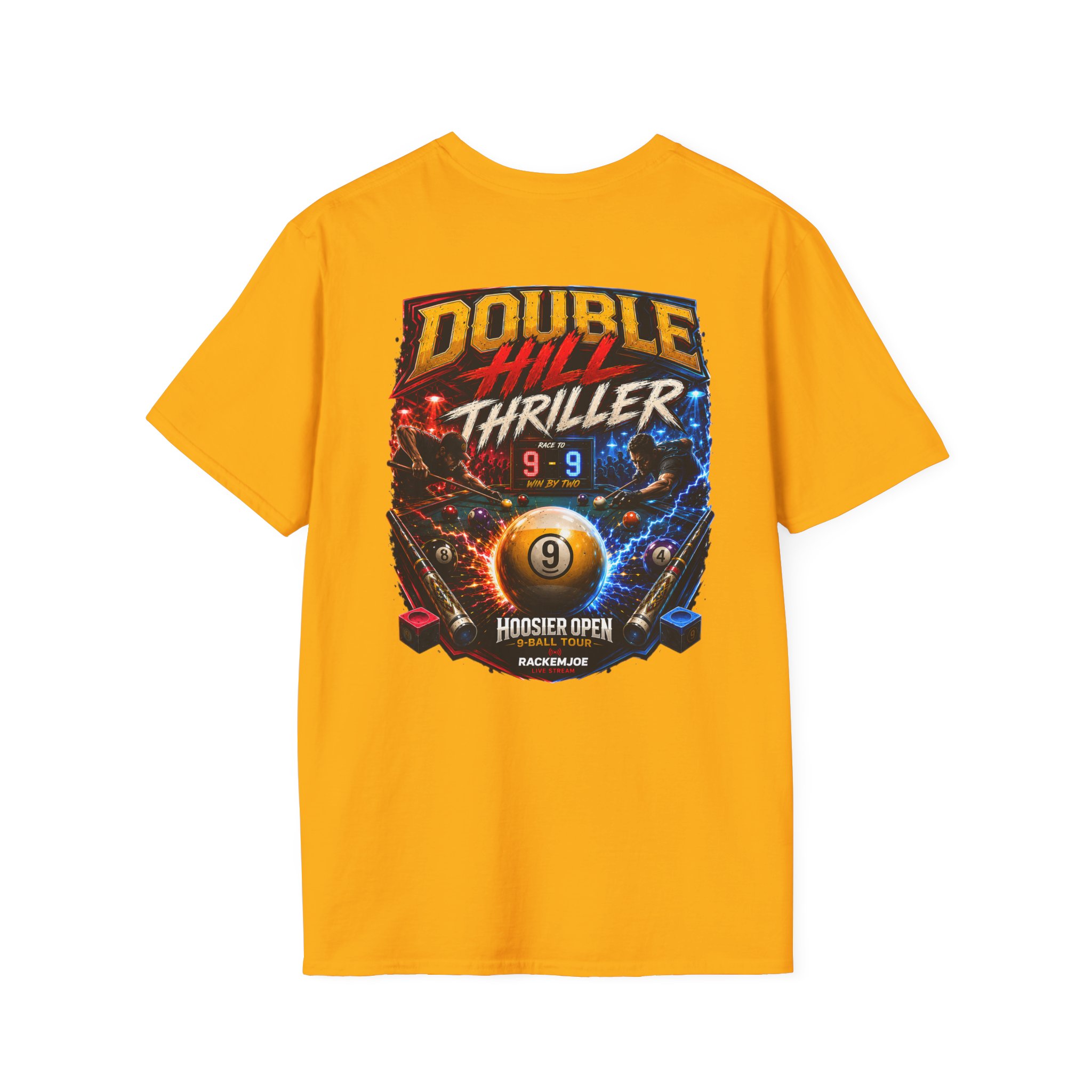 Hoosier Open 9-Ball Tournament T-Shirt - Image 15