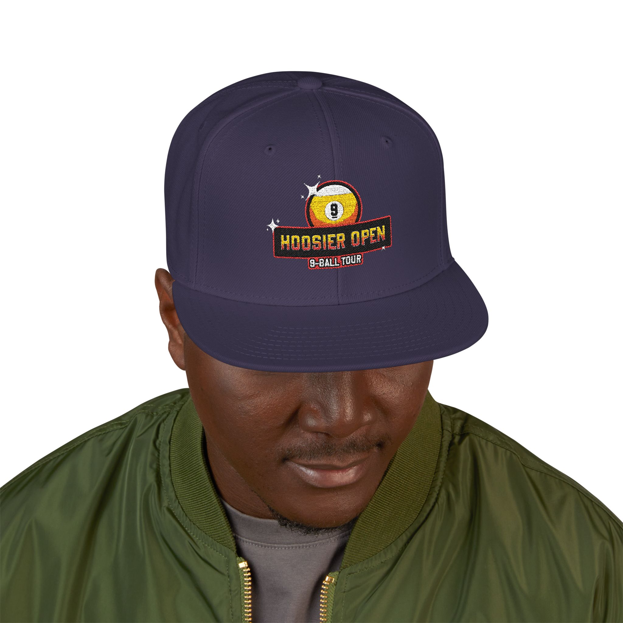 Snapback Hat — Embroidered Runout Season Logo Cap - Image 59