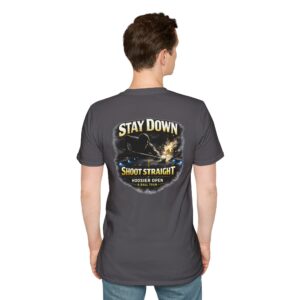 Stay Down. Shoot Straight. | Premium Pool Shirt