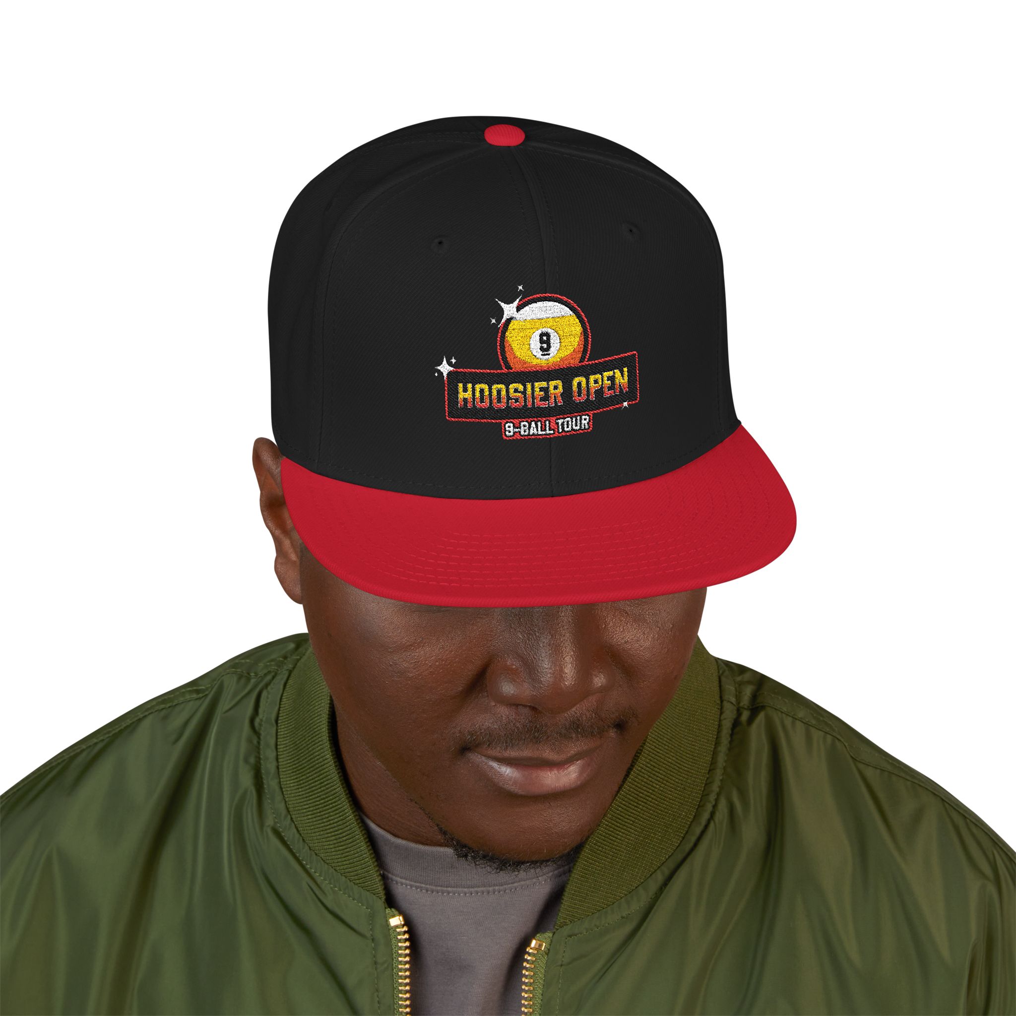 Snapback Hat — Embroidered Runout Season Logo Cap - Image 35
