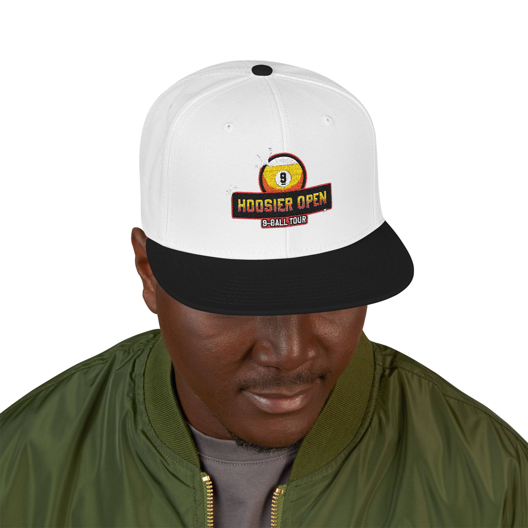 Snapback Hat — Embroidered Runout Season Logo Cap - Image 51
