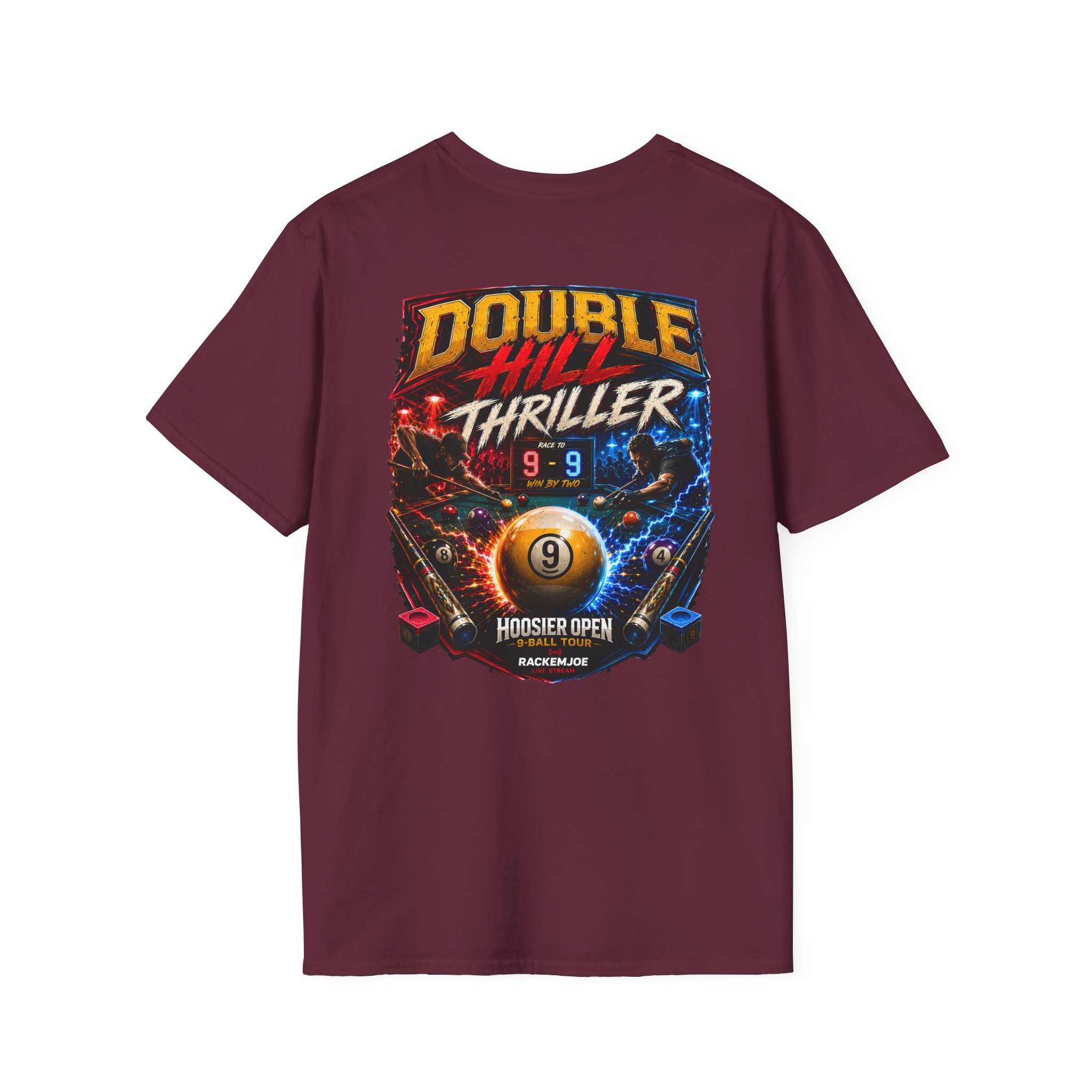 Hoosier Open 9-Ball Tournament T-Shirt - Image 23