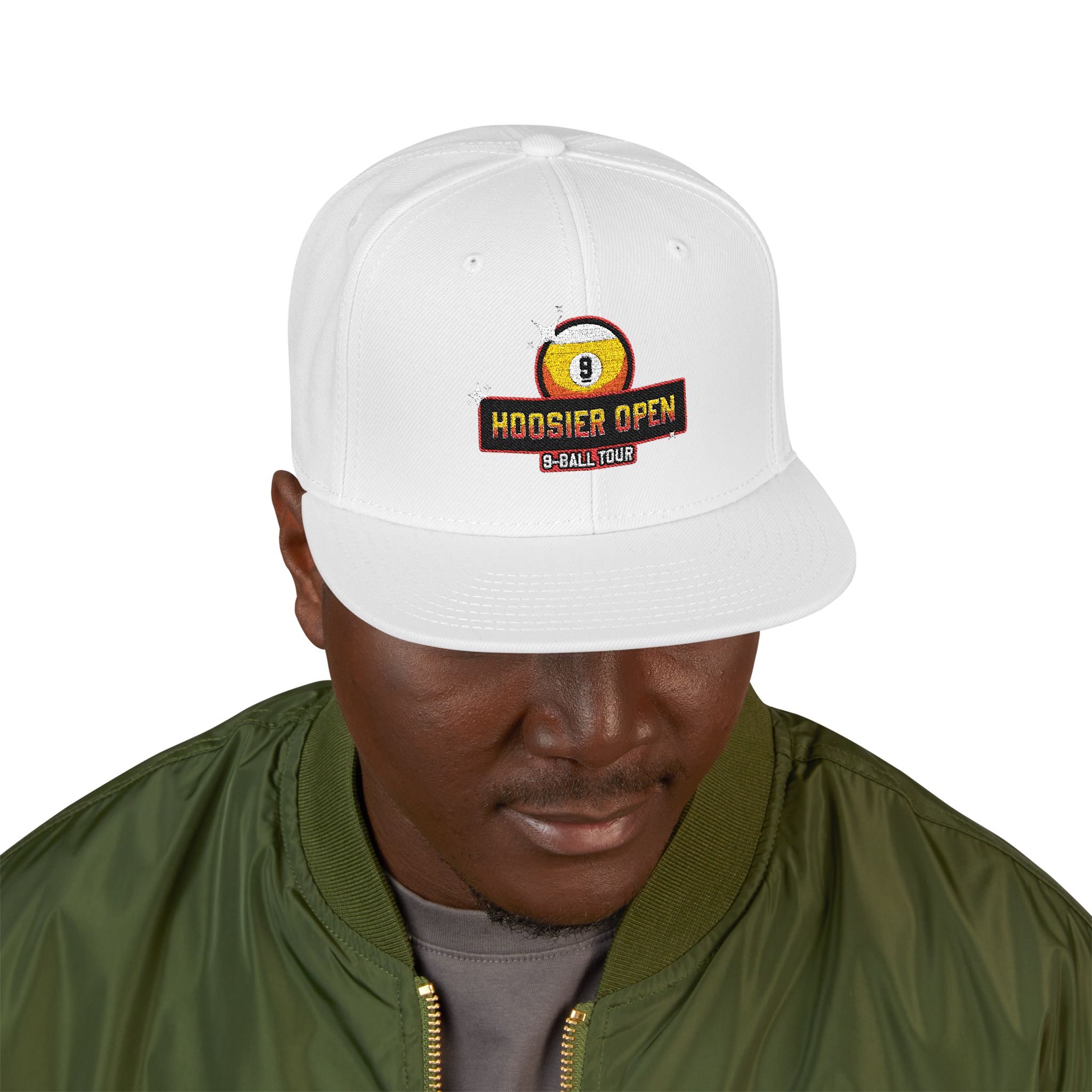 Snapback Hat — Embroidered Runout Season Logo Cap - Image 55