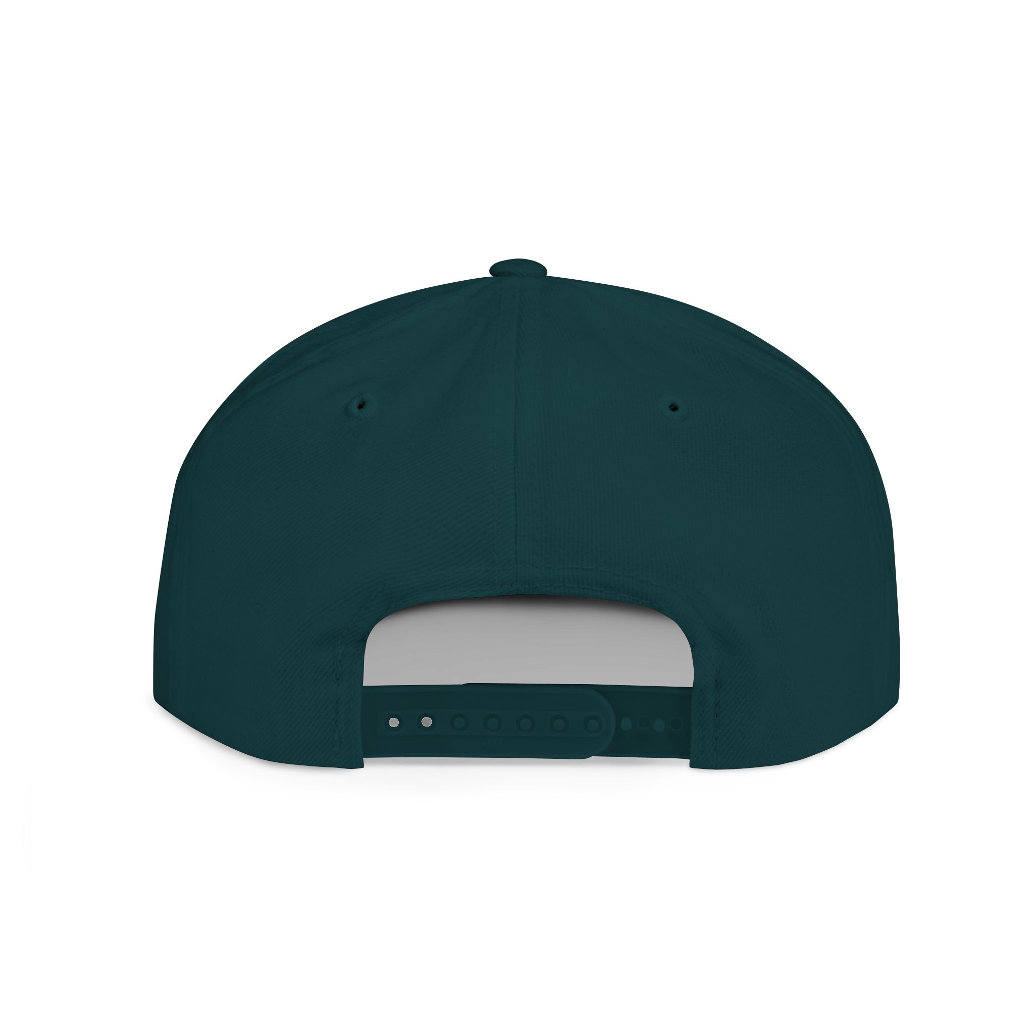 Flat Bill Snapback Hat — Distressed "Official MudderPucker" Logo Embroidered Cap - Image 22