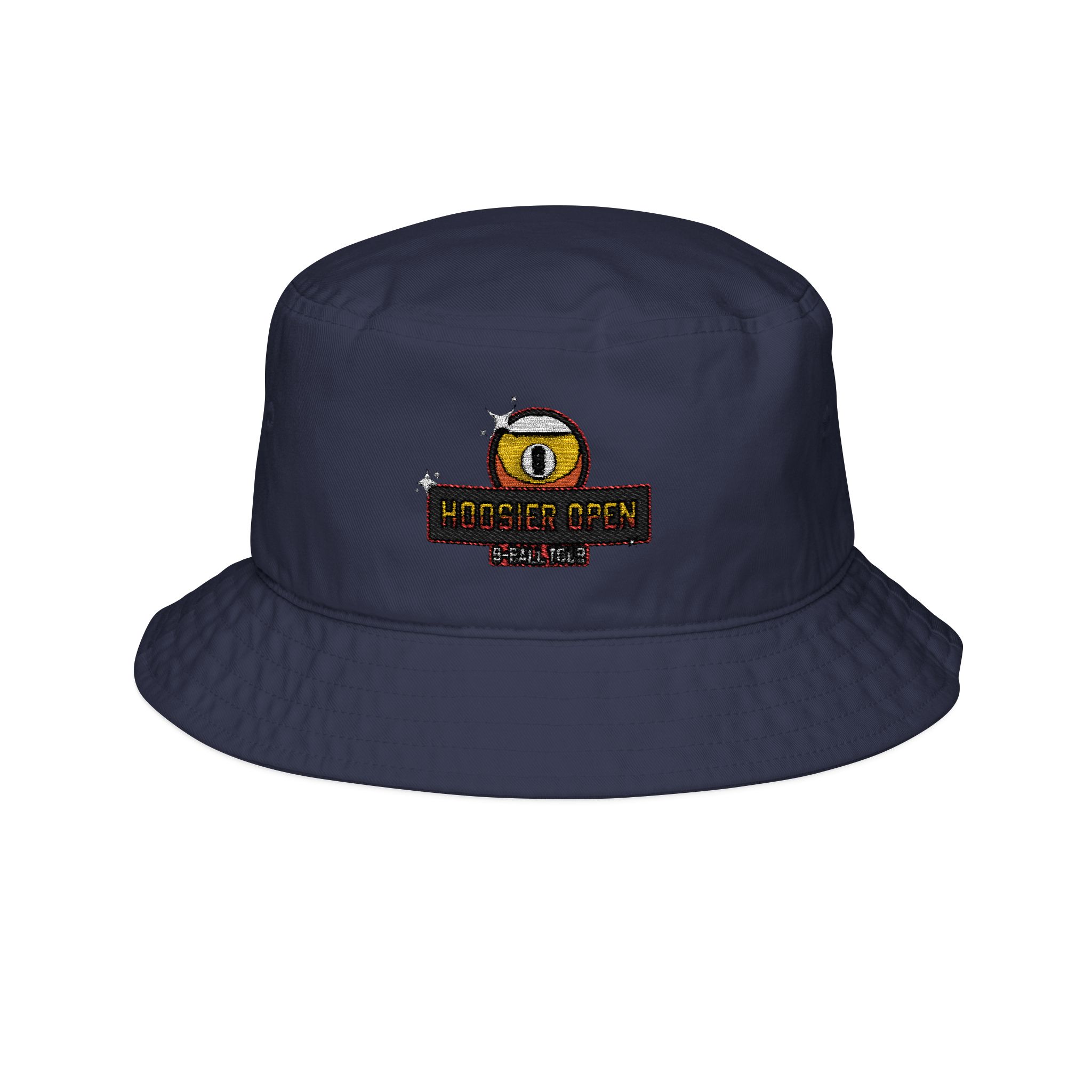 Embroidered Lucky Eye Bucket Hat — Retro Charm, Protective Sunwear - Image 3