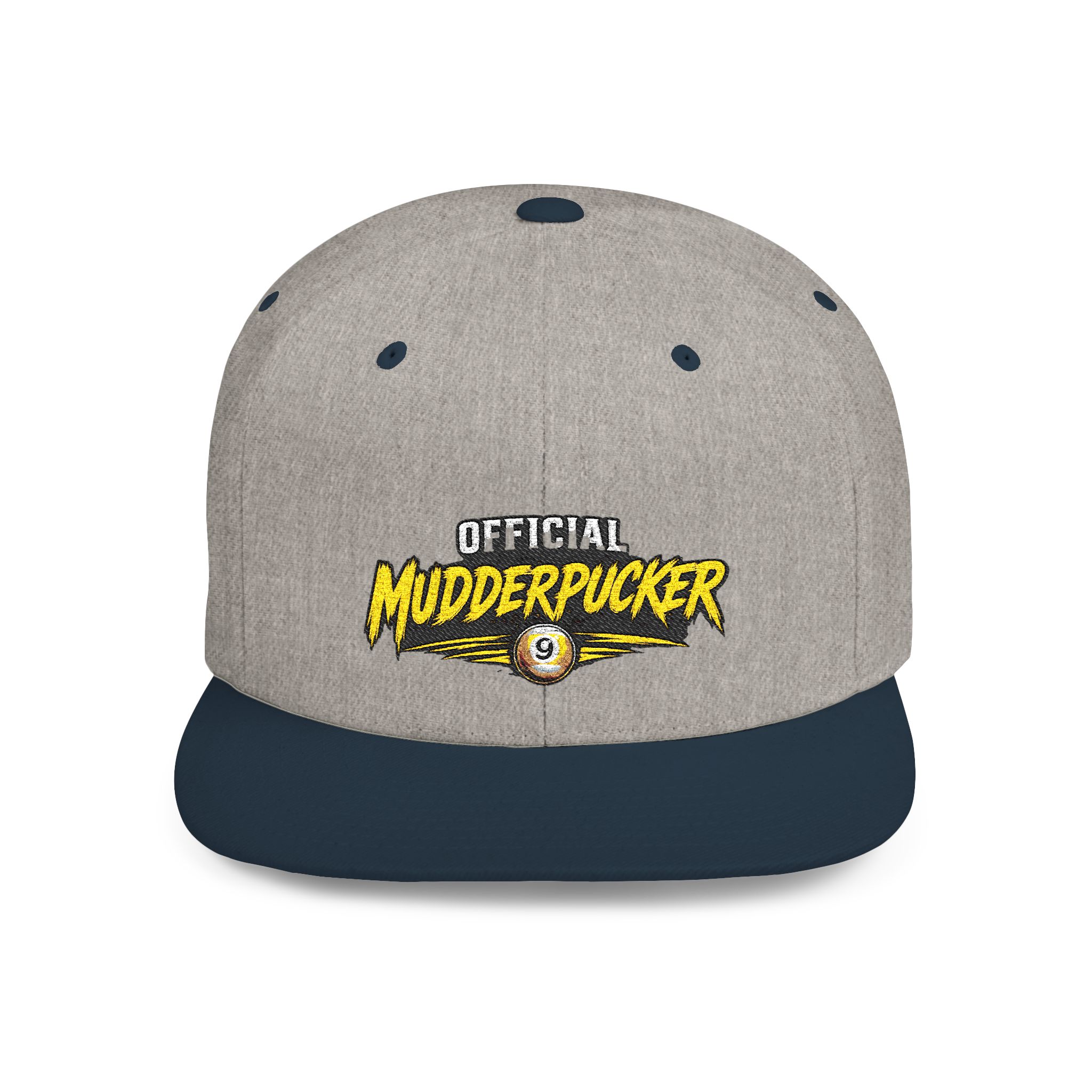 Snapback Hat — "Official Mudderpucker" Embroidered Flat-Bill Cap - Image 17