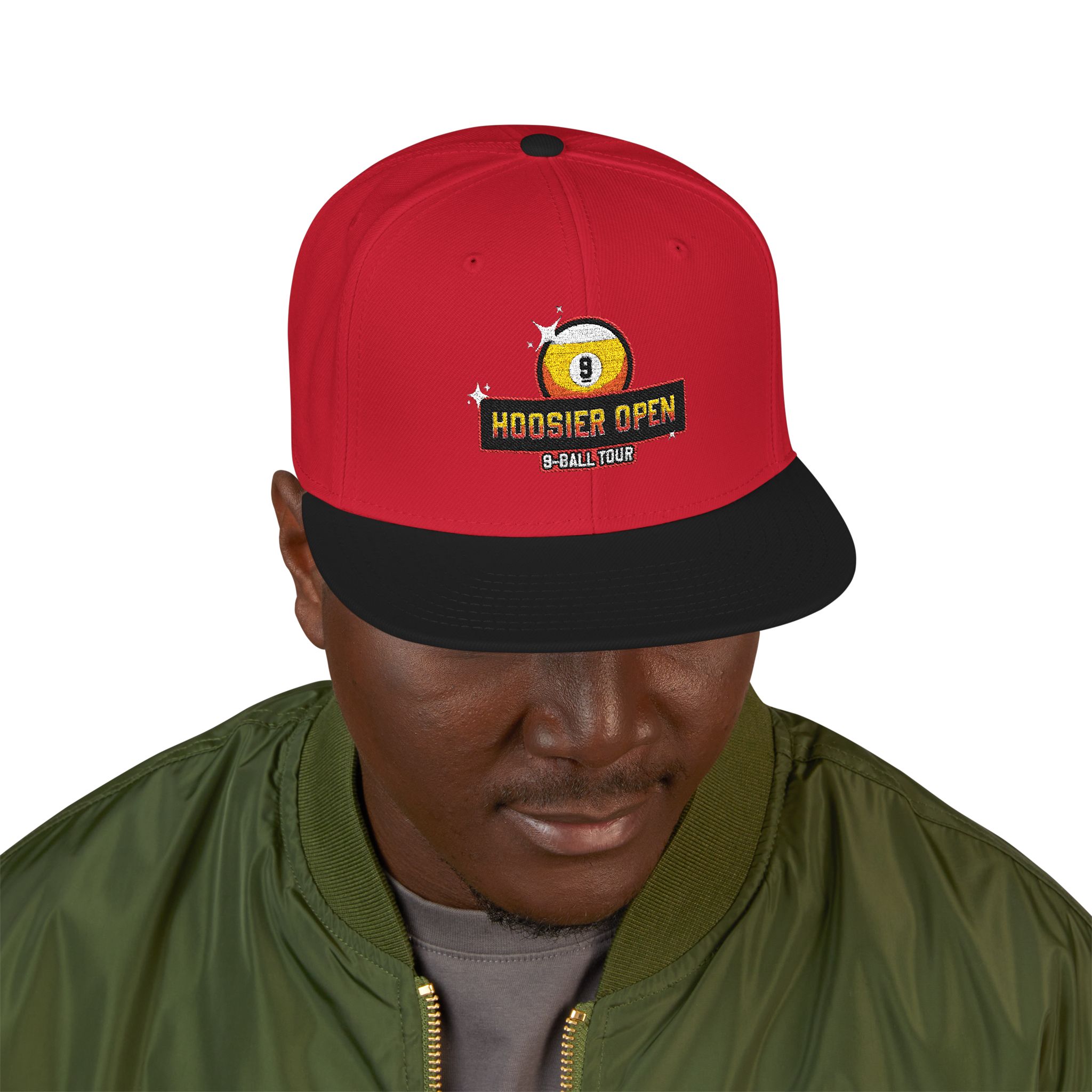 Snapback Hat — Embroidered Runout Season Logo Cap - Image 23