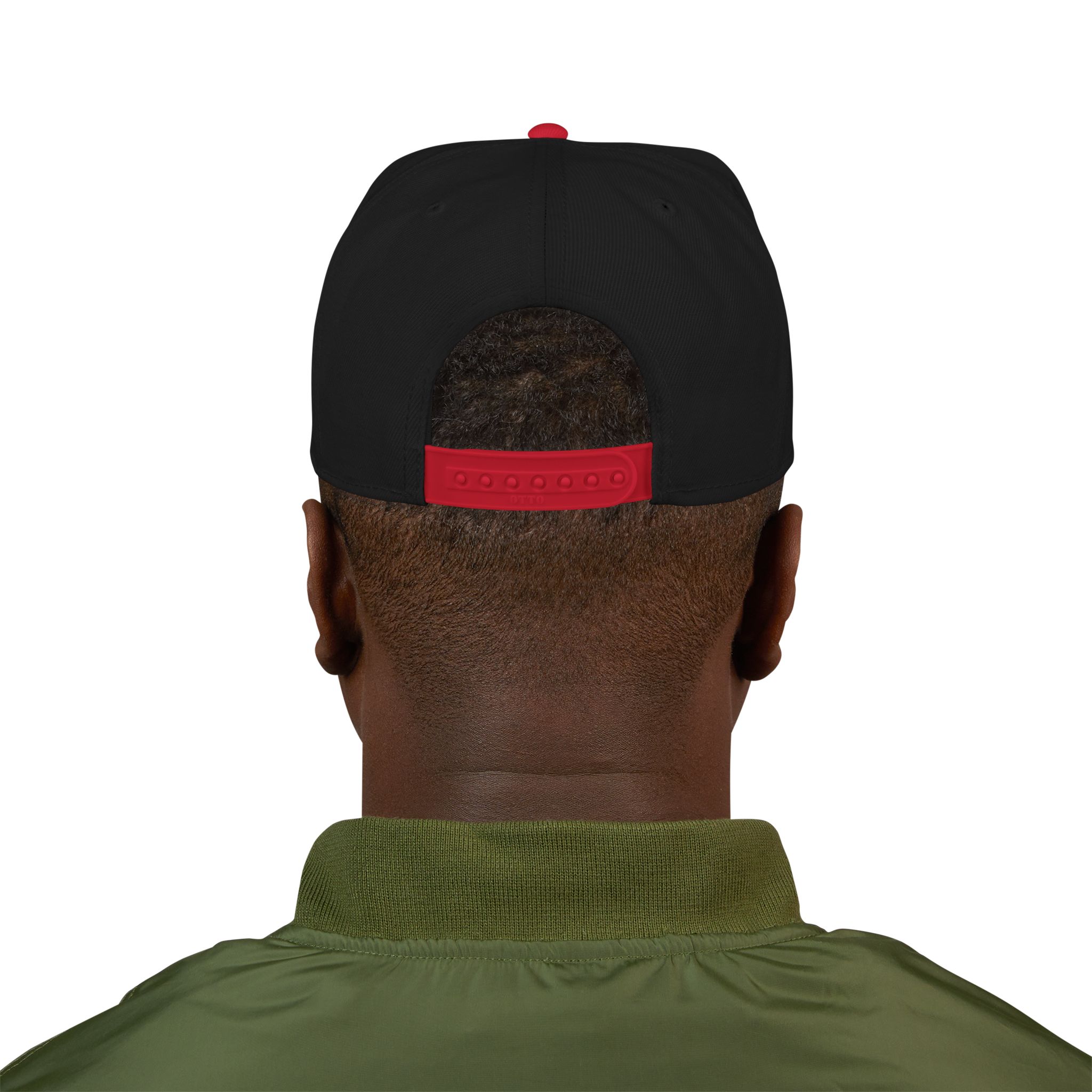 Original Mudderpucker Snapback Hat | Embroidered Flat Bill Cap - Image 36