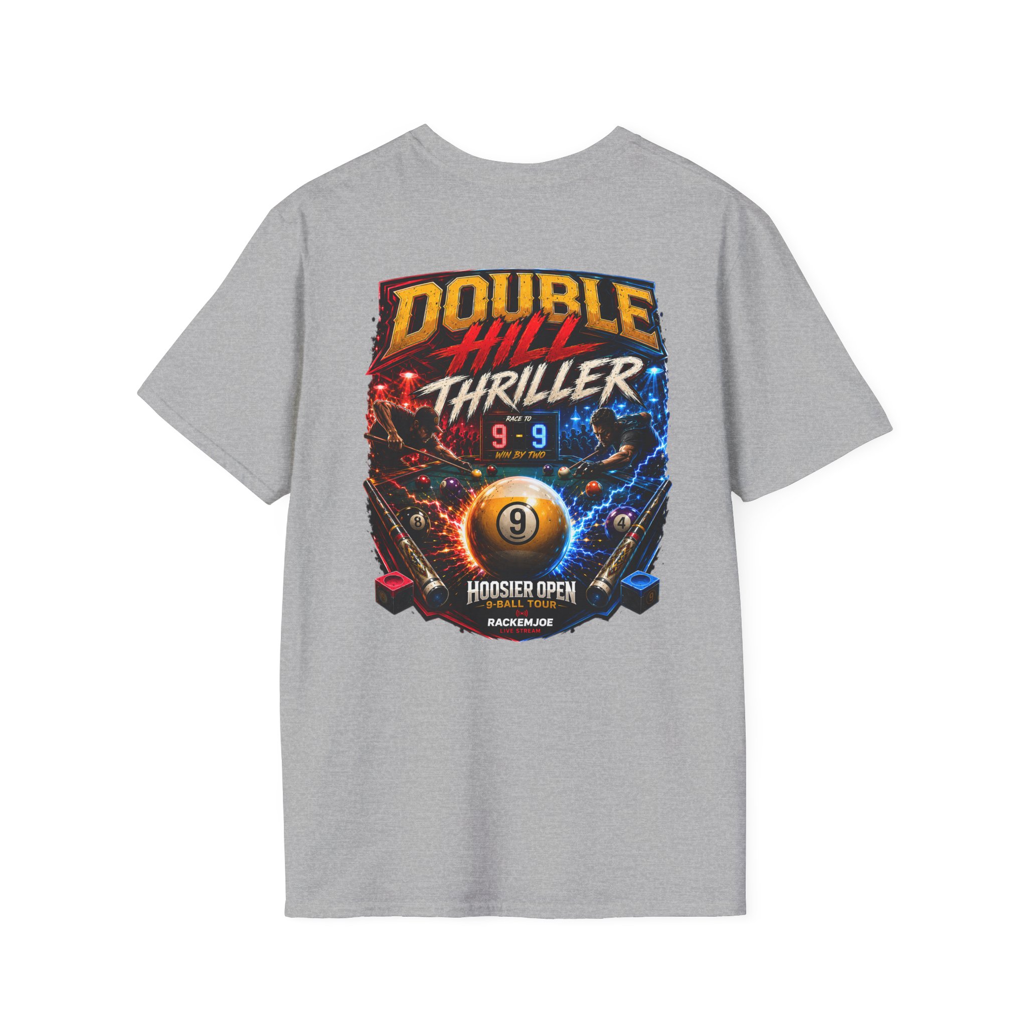 Hoosier Open 9-Ball Tournament T-Shirt - Image 11