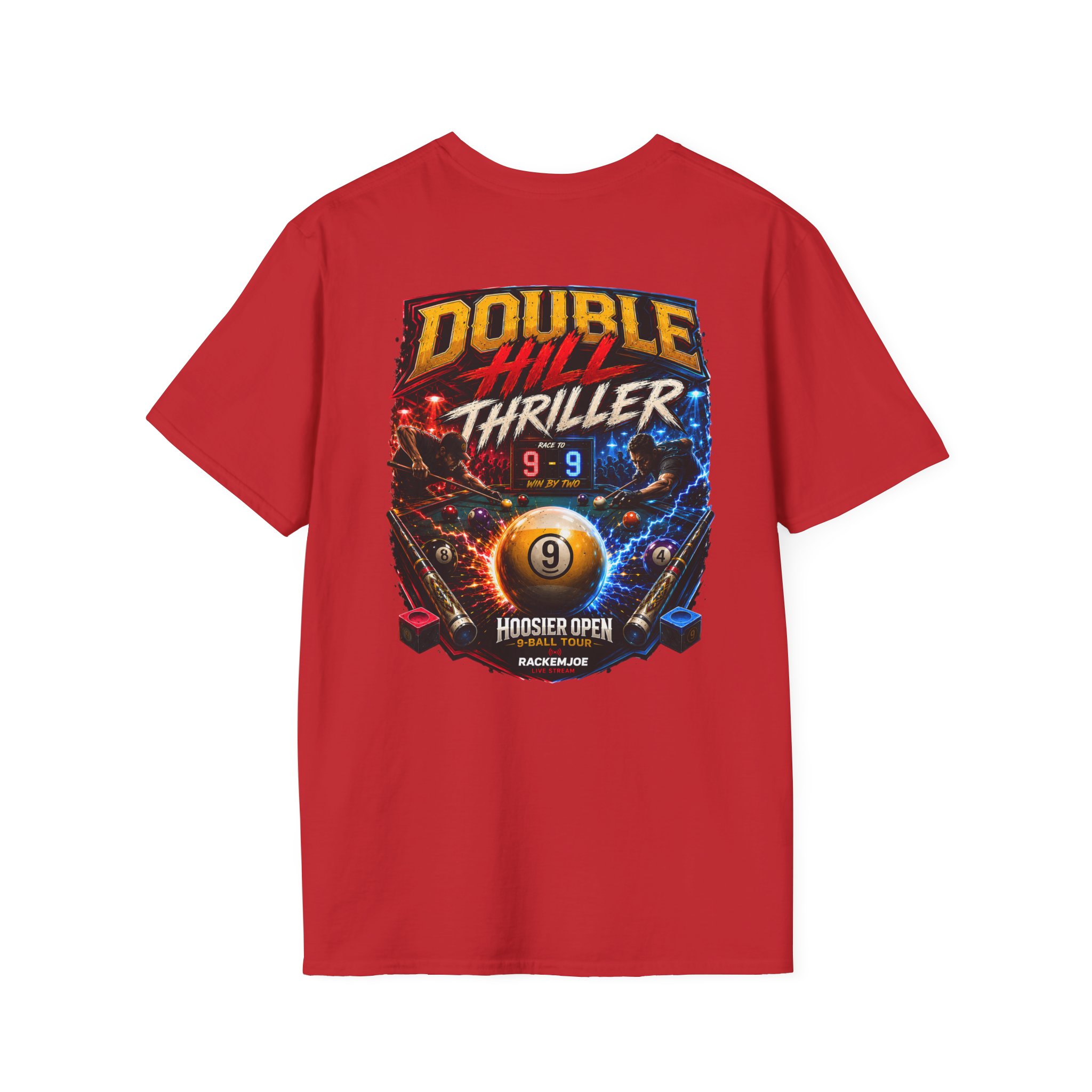 Hoosier Open 9-Ball Tournament T-Shirt - Image 47