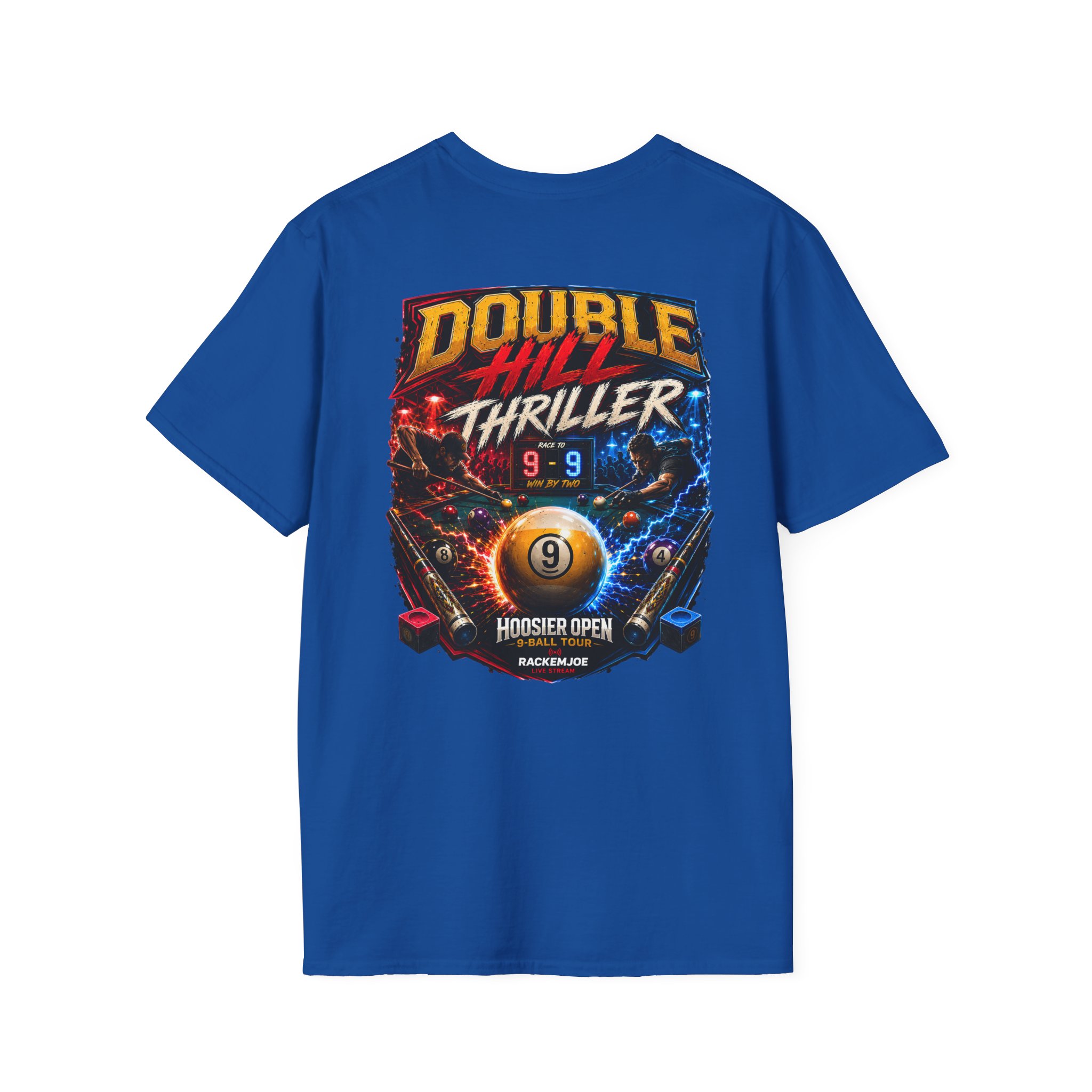 Hoosier Open 9-Ball Tournament T-Shirt - Image 35