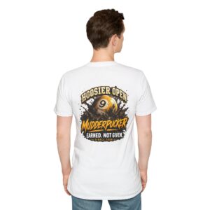 MudderPucker | Earned. Not Given. Premium Pool Shirt
