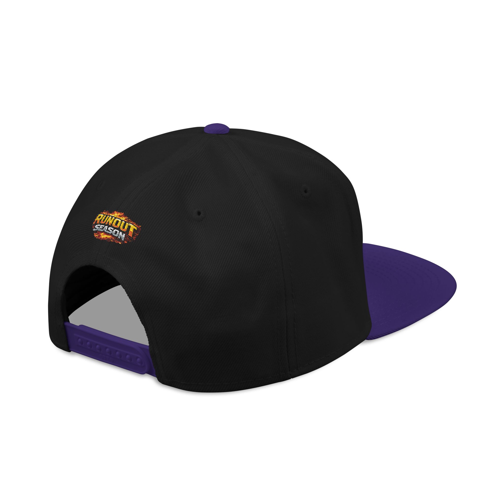 Snapback Hat — Embroidered Runout Season Logo Cap - Image 30