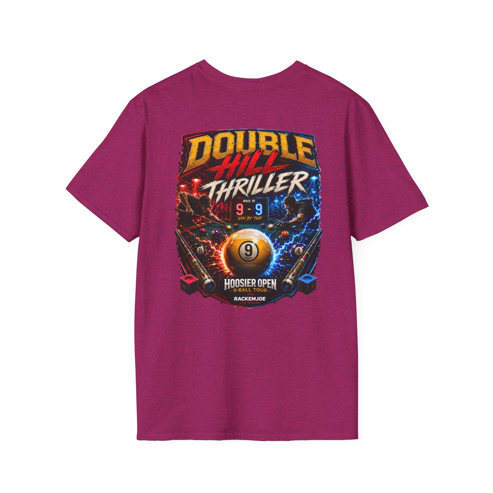 Hoosier Open 9-Ball Tournament T-Shirt - Image 27