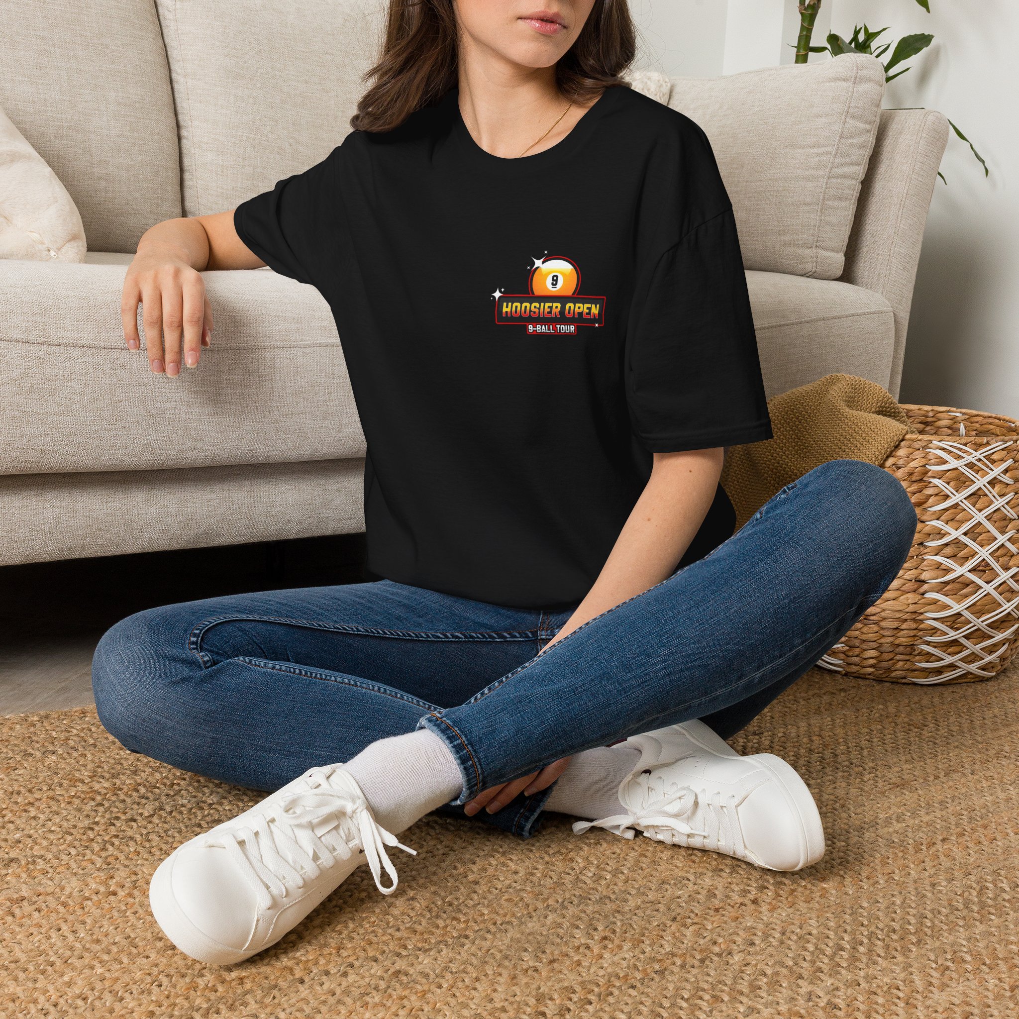Hoosier Open 9-Ball Tournament T-Shirt - Image 2