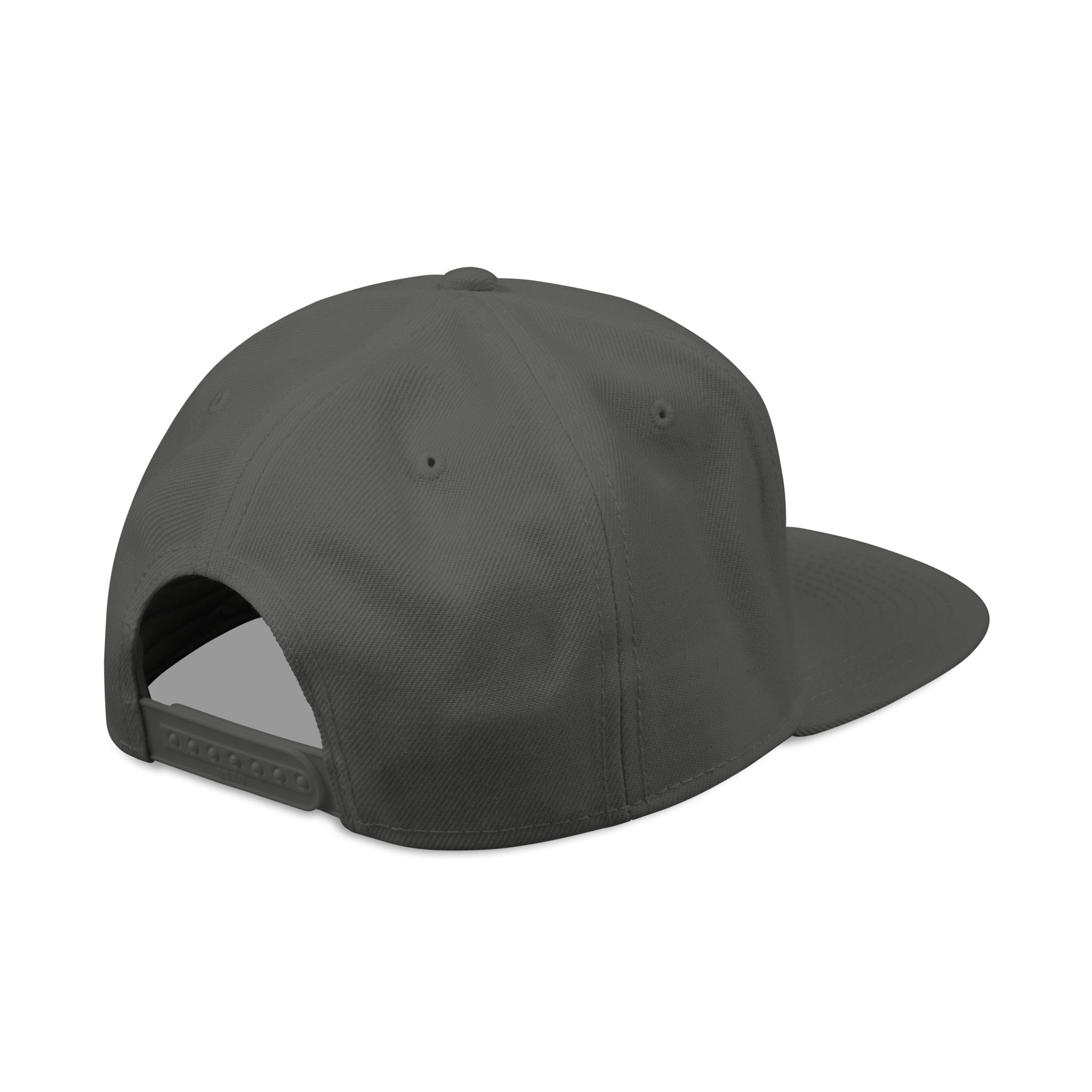 Original Mudderpucker Snapback Hat | Embroidered Flat Bill Cap - Image 10