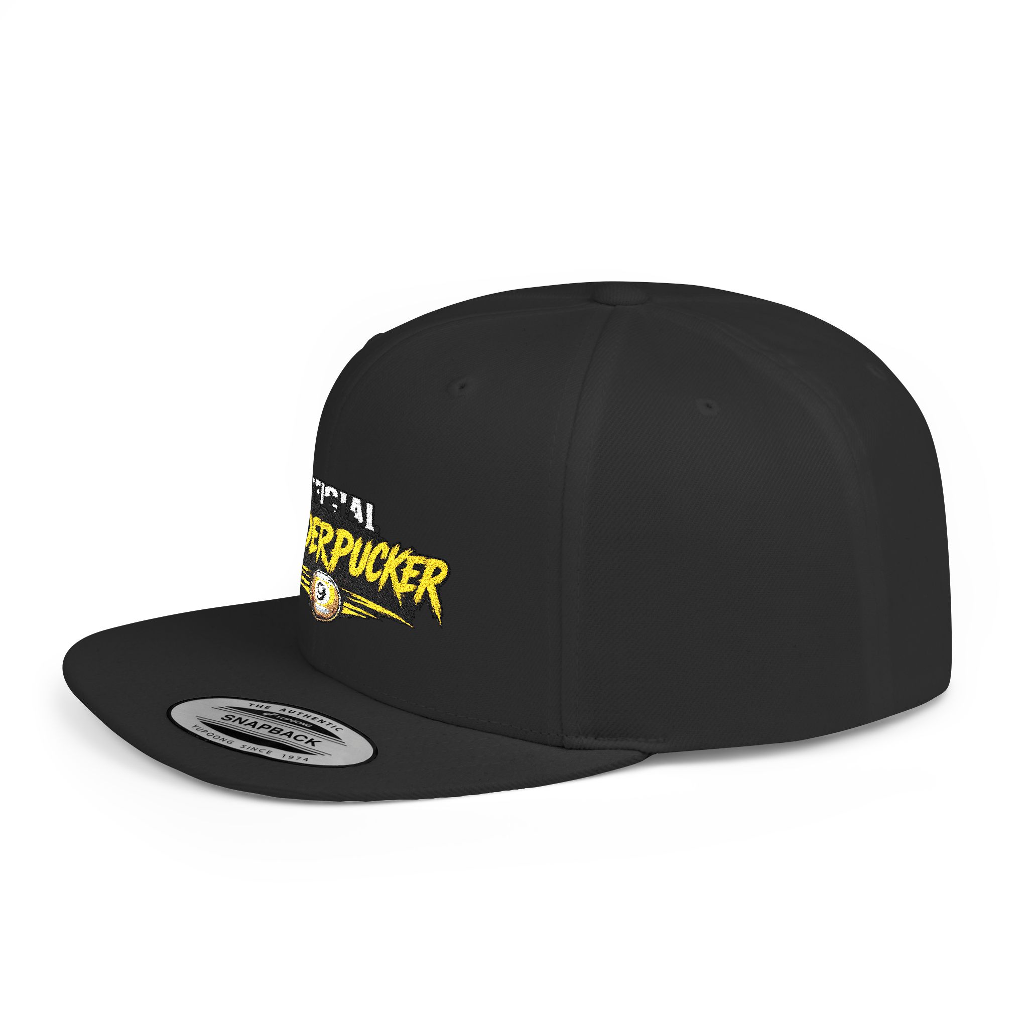 Snapback Hat — "Official Mudderpucker" Embroidered Flat-Bill Cap - Image 27
