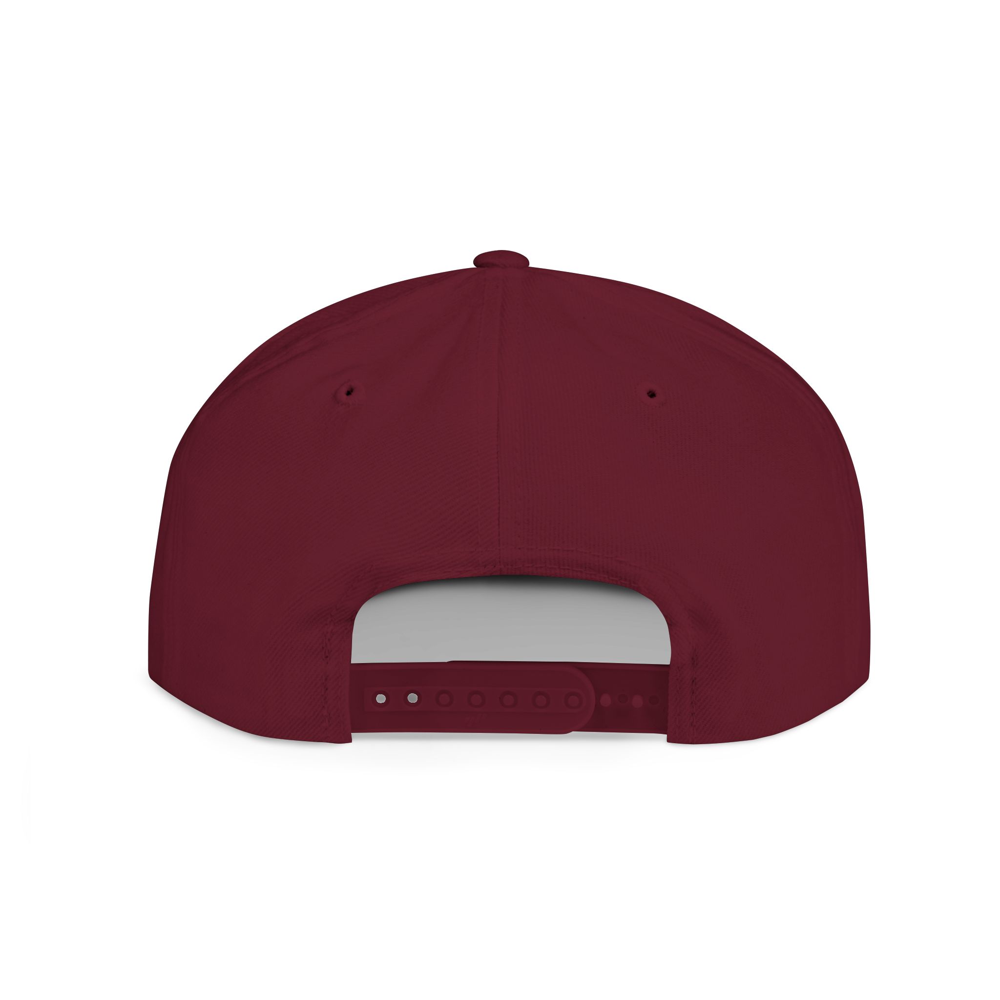 Flat Bill Snapback Hat — Distressed "Official MudderPucker" Logo Embroidered Cap - Image 70