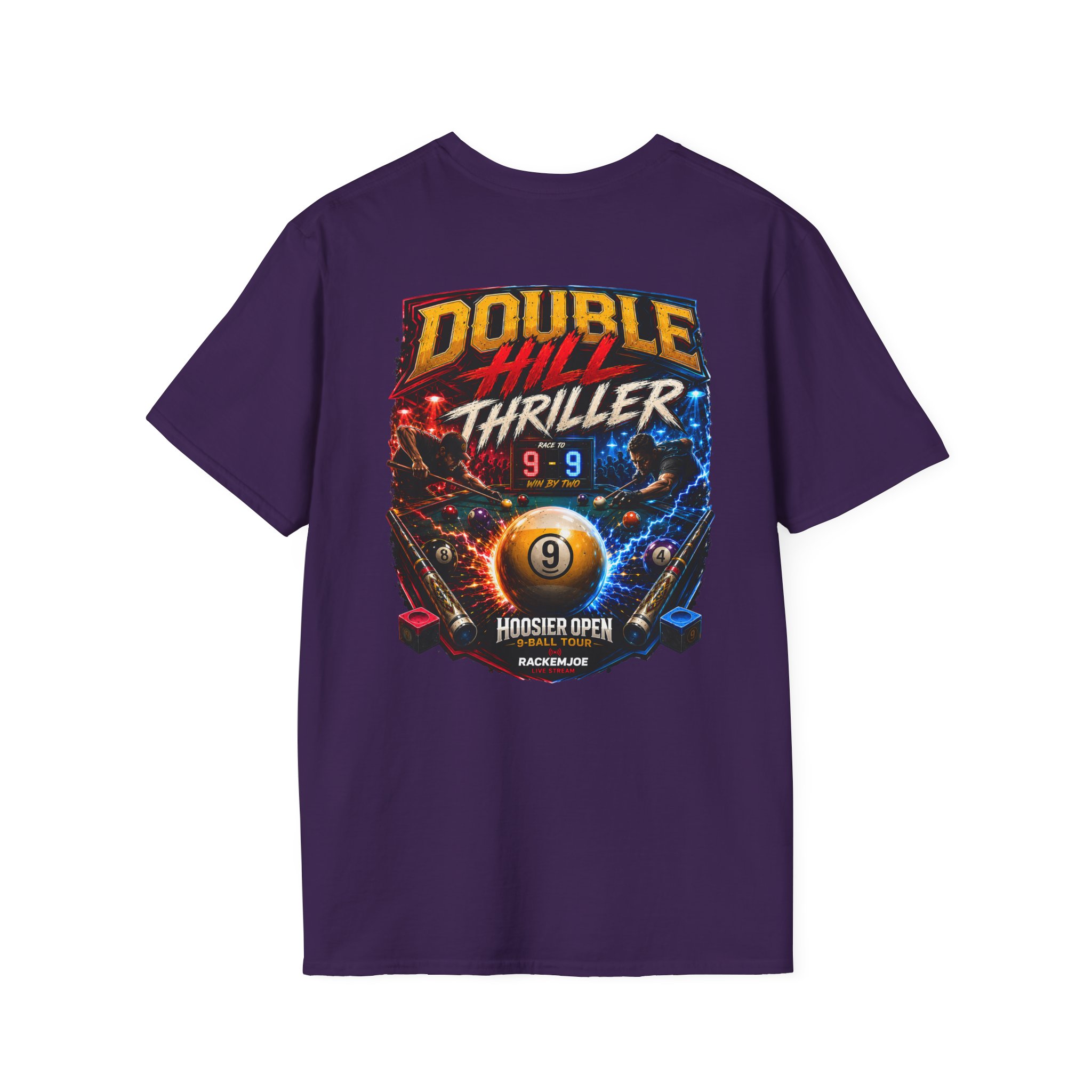 Hoosier Open 9-Ball Tournament T-Shirt - Image 43