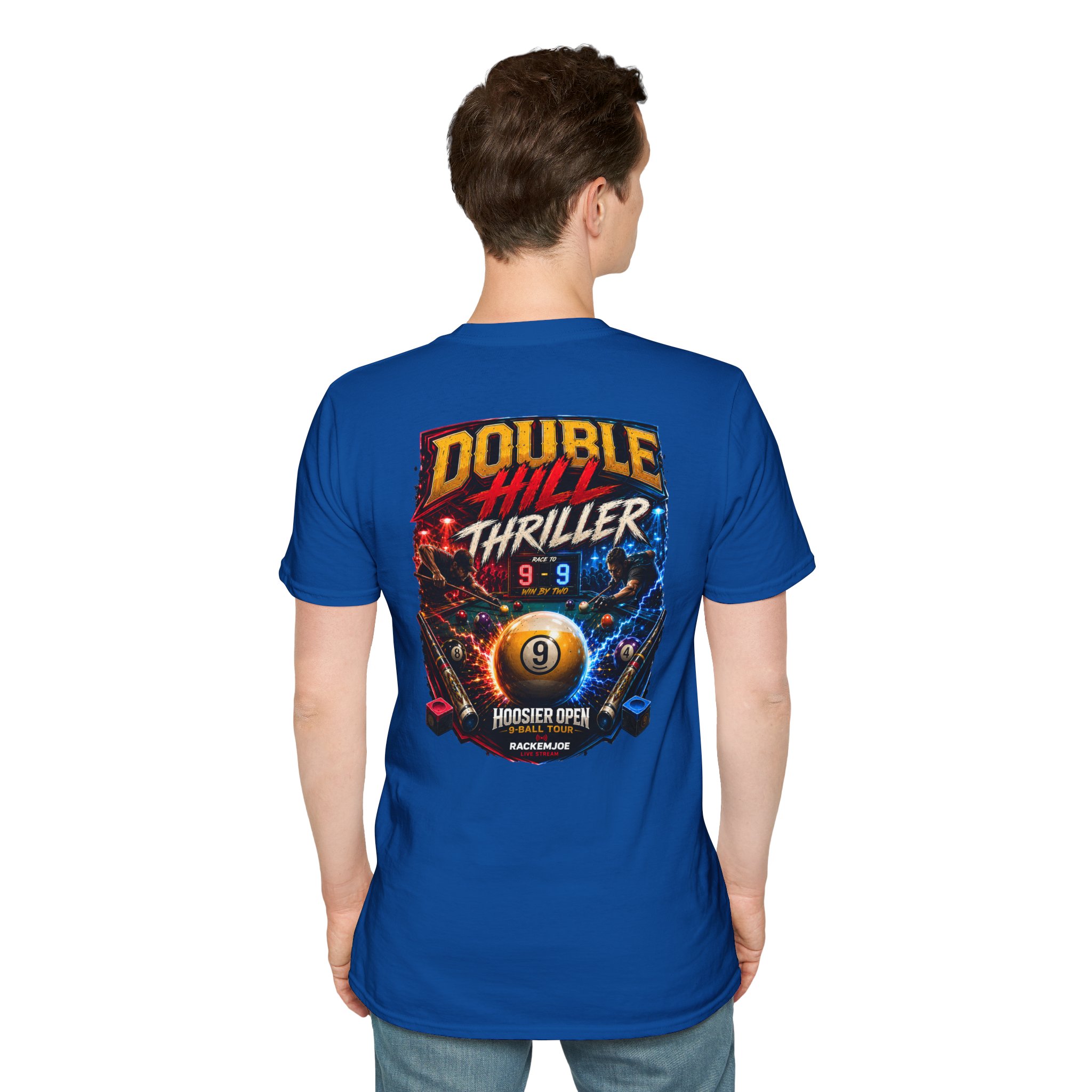 Hoosier Open 9-Ball Tournament T-Shirt - Image 36