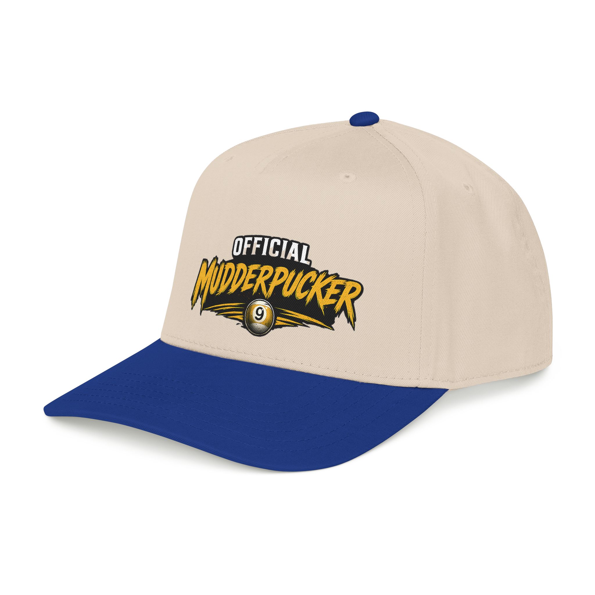 Baseball Cap — "Official Mudderpucker" Embroidered 9-Ball Pool Hat - Image 8