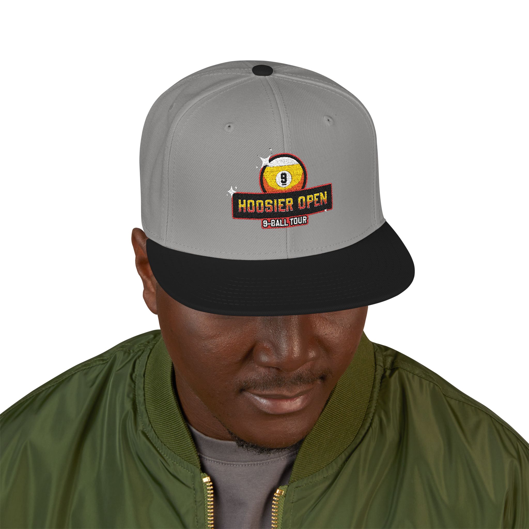 Snapback Hat — Embroidered Runout Season Logo Cap - Image 39