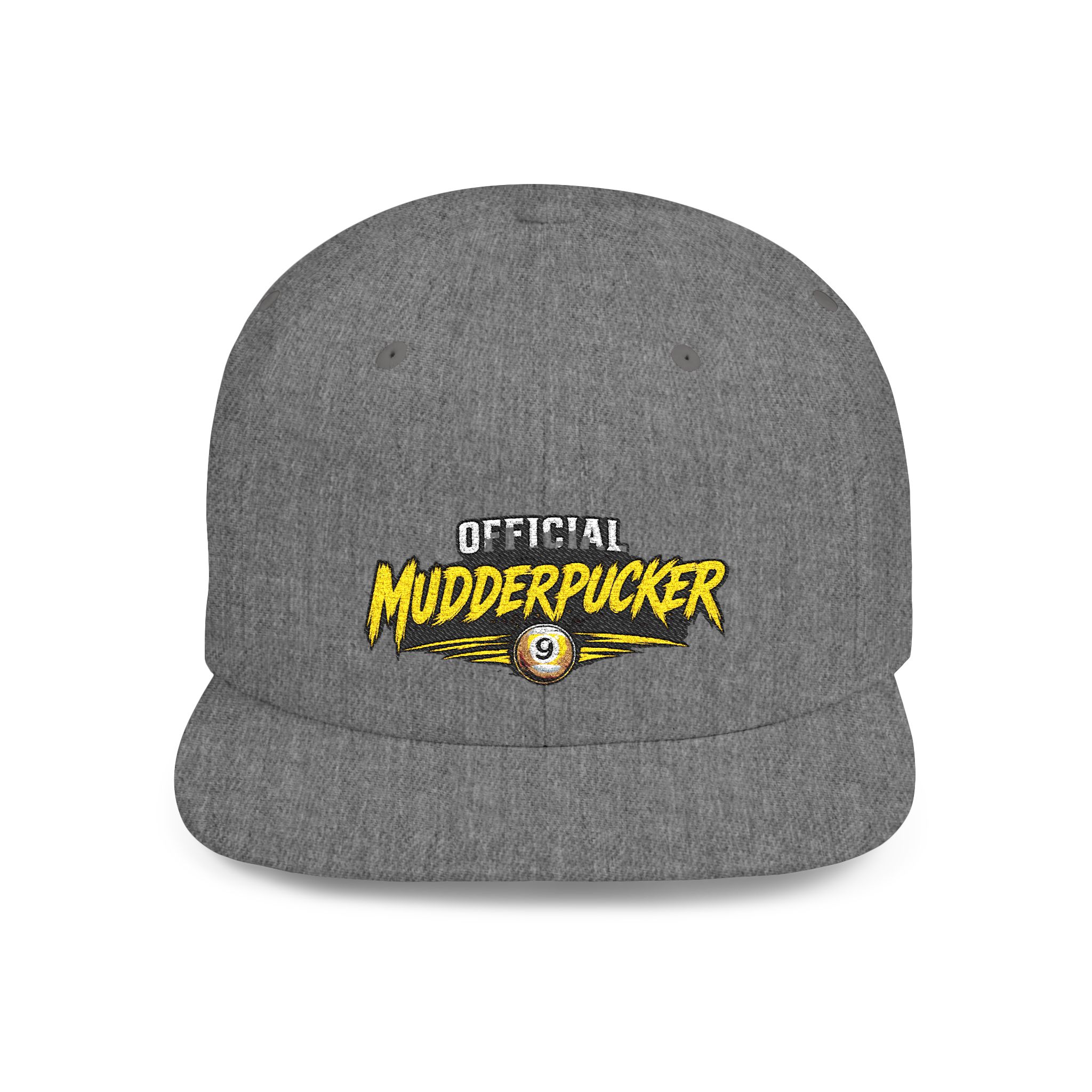 Snapback Hat — "Official Mudderpucker" Embroidered Flat-Bill Cap - Image 13
