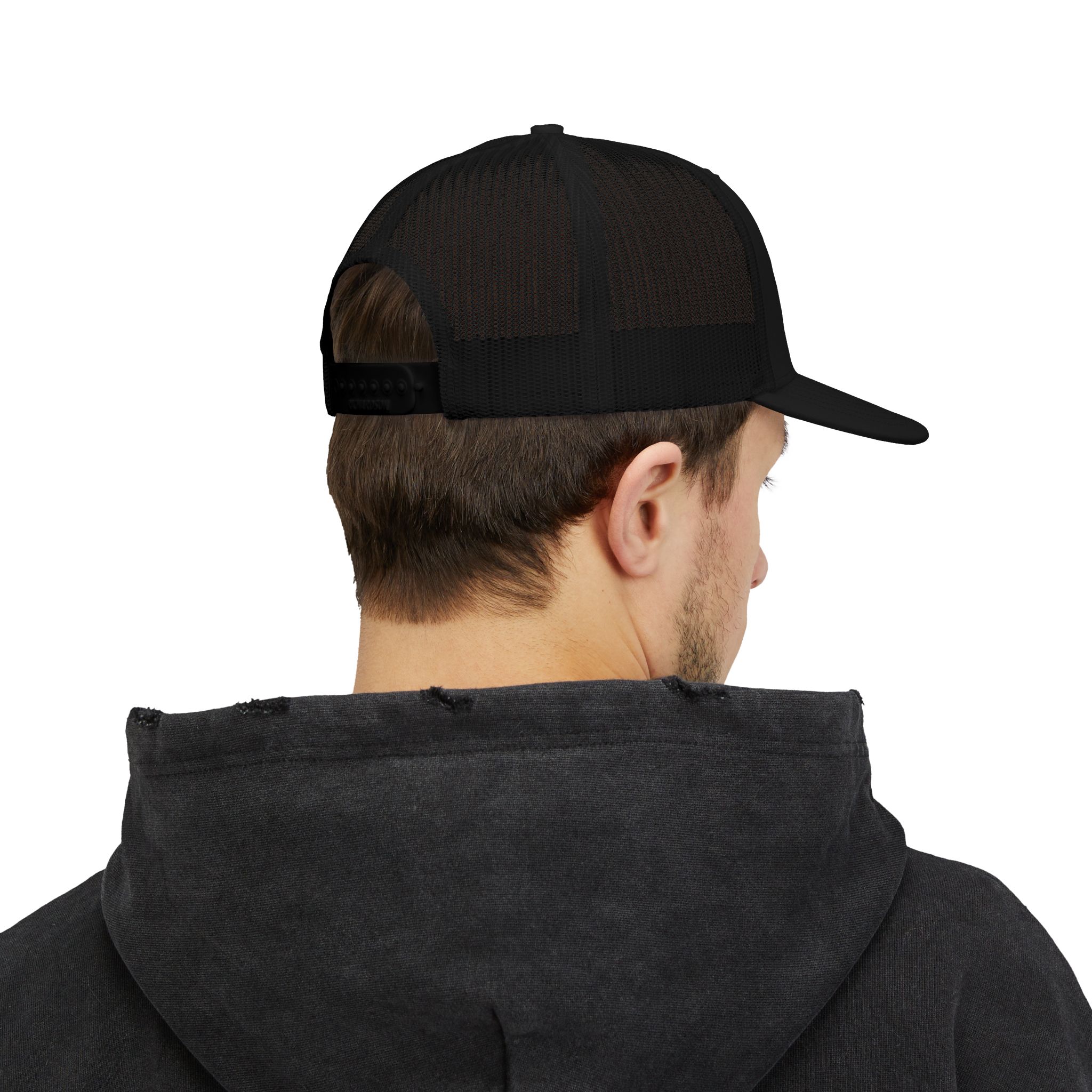 Mudderpucker Trucker Cap – Vintage Racing Logo Snapback - Image 20