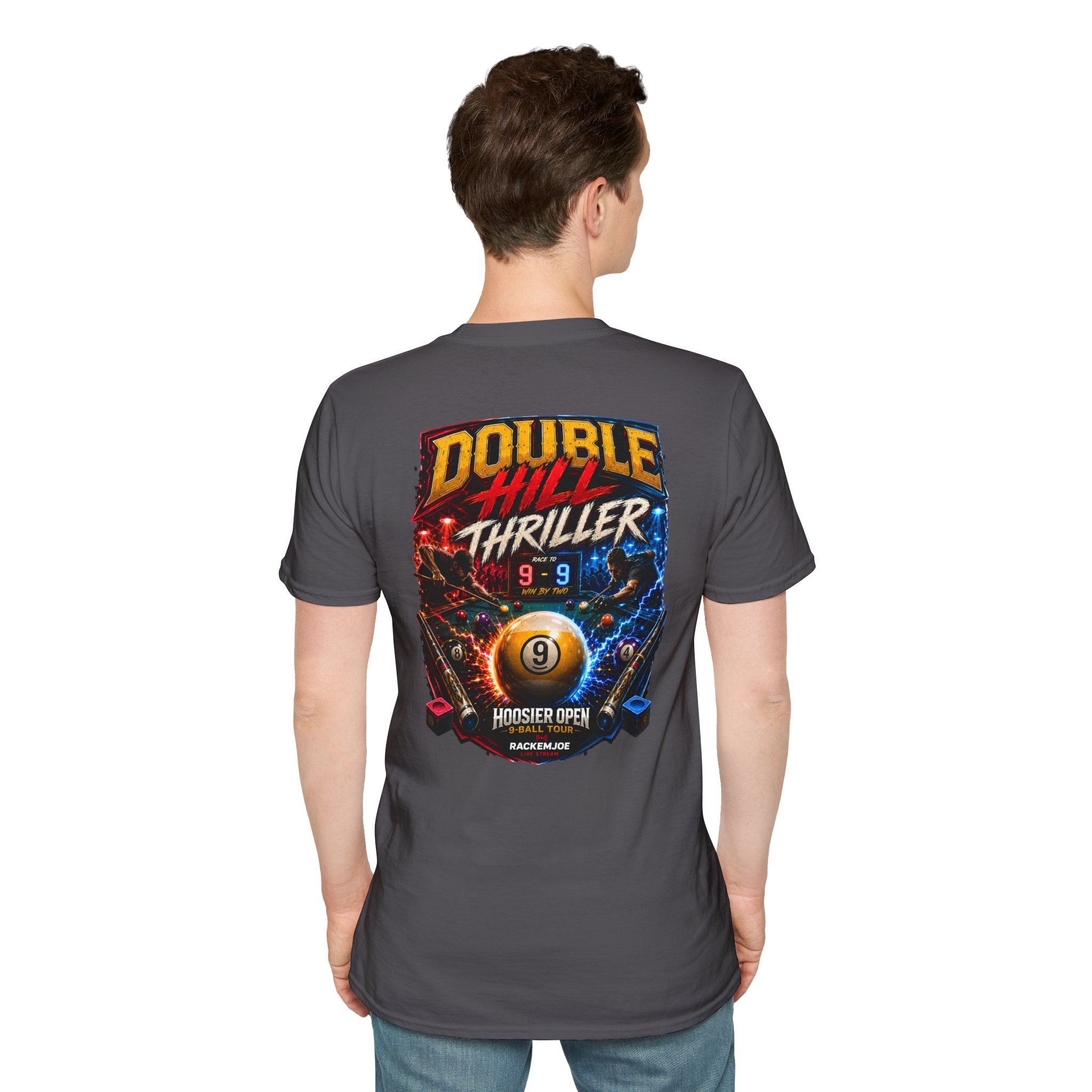 Hoosier Open 9-Ball Tournament T-Shirt - Image 32