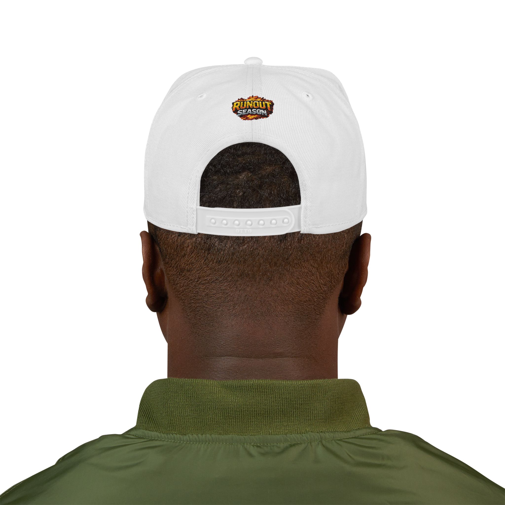 Snapback Hat — Embroidered Runout Season Logo Cap - Image 56