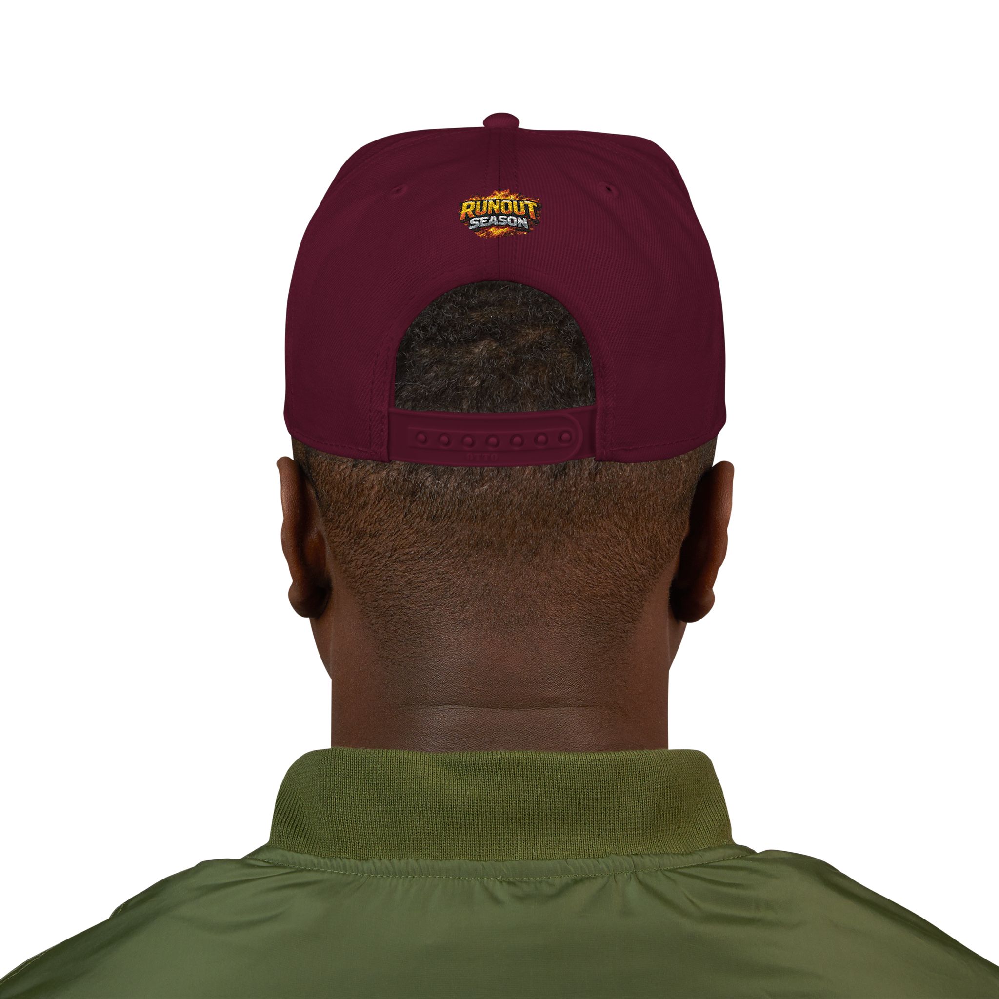Snapback Hat — Embroidered Runout Season Logo Cap - Image 68
