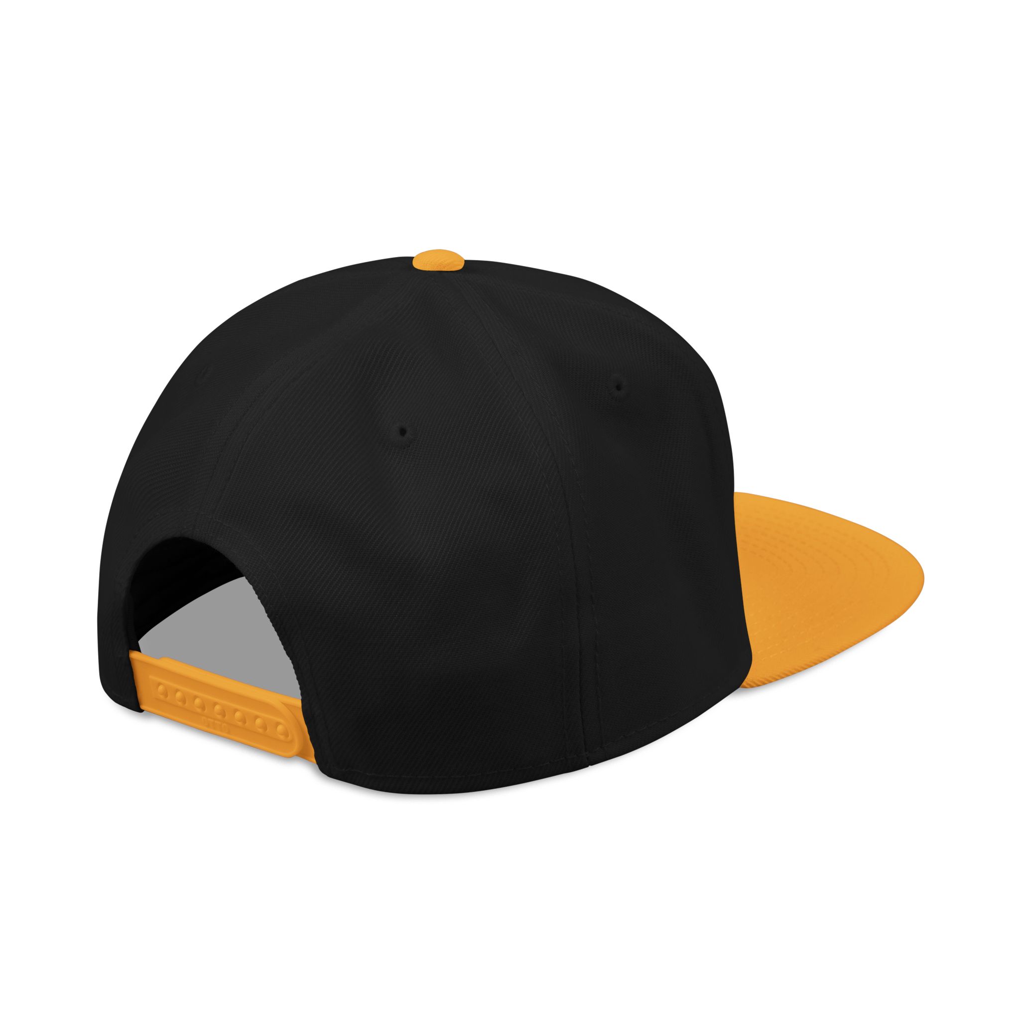 Original Mudderpucker Snapback Hat | Embroidered Flat Bill Cap - Image 3