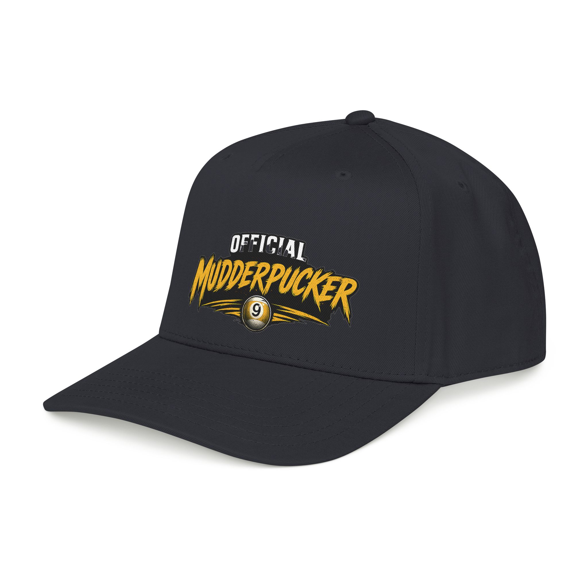 Baseball Cap — "Official Mudderpucker" Embroidered 9-Ball Pool Hat - Image 20