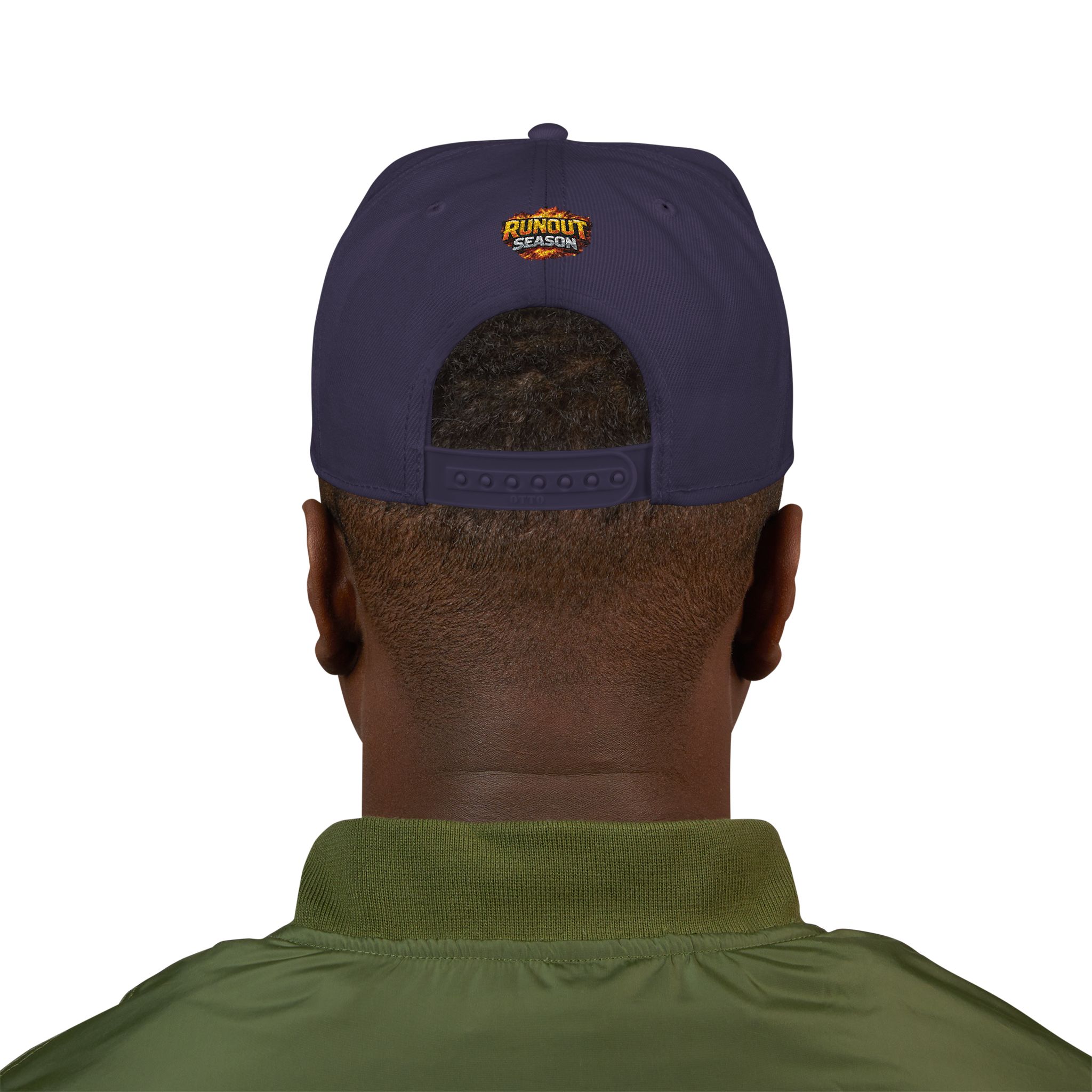 Snapback Hat — Embroidered Runout Season Logo Cap - Image 60