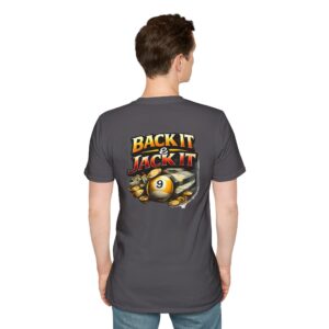 Back It Jack It | Money Match Edition | Premium Pool Shirt