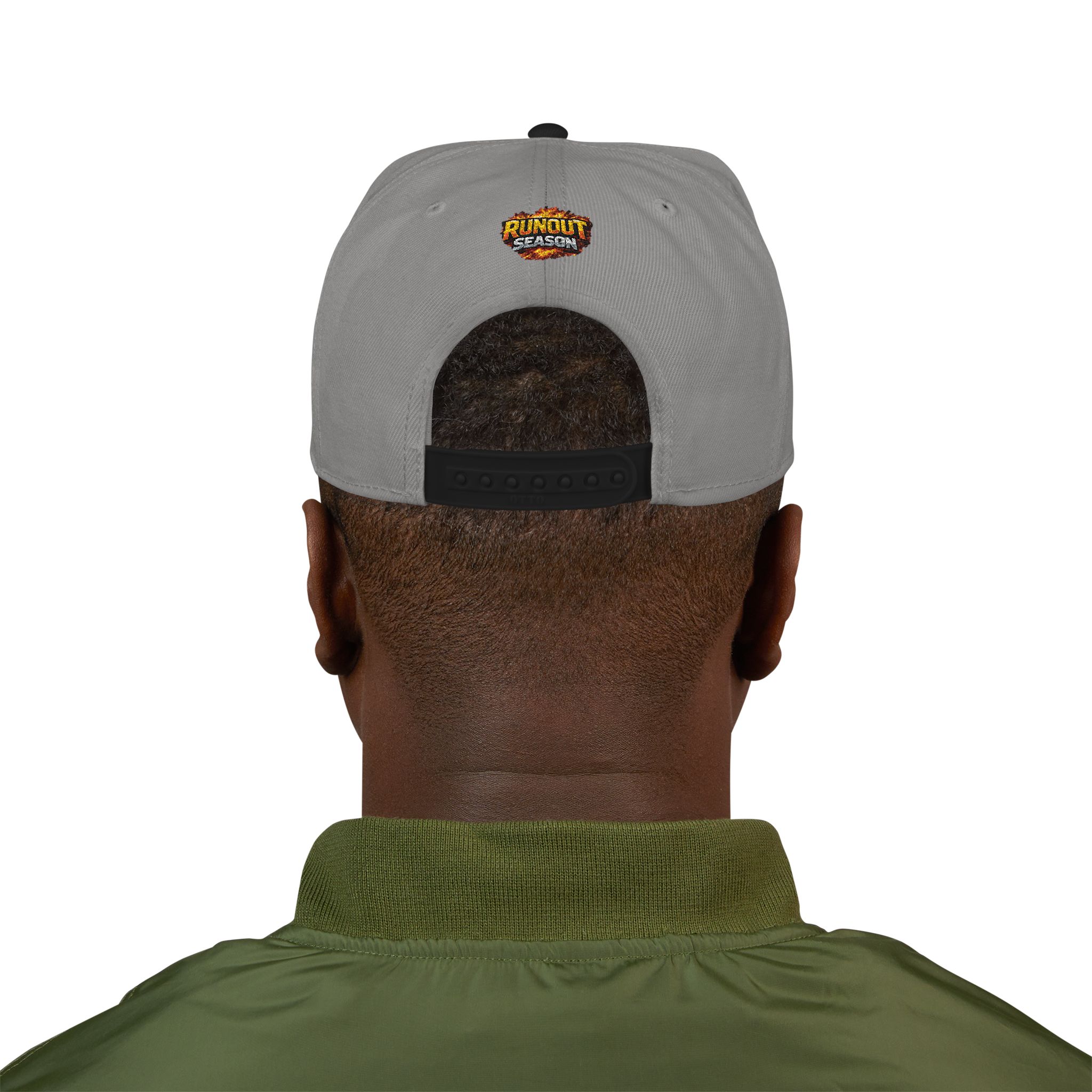 Snapback Hat — Embroidered Runout Season Logo Cap - Image 40