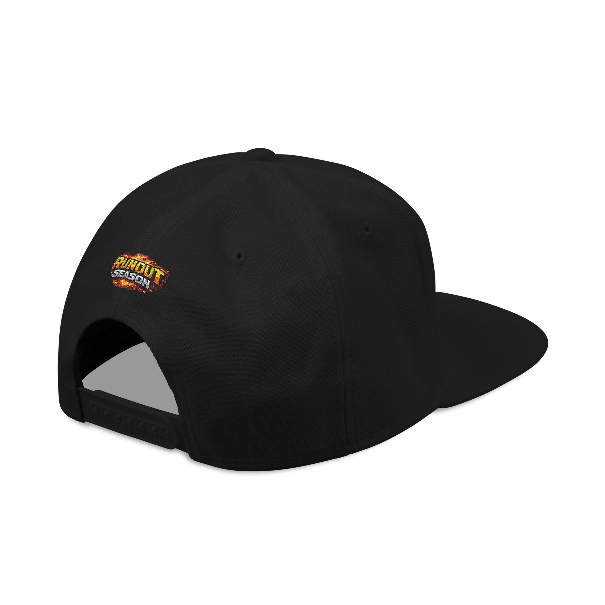 Snapback Hat — Embroidered Runout Season Logo Cap - Image 18