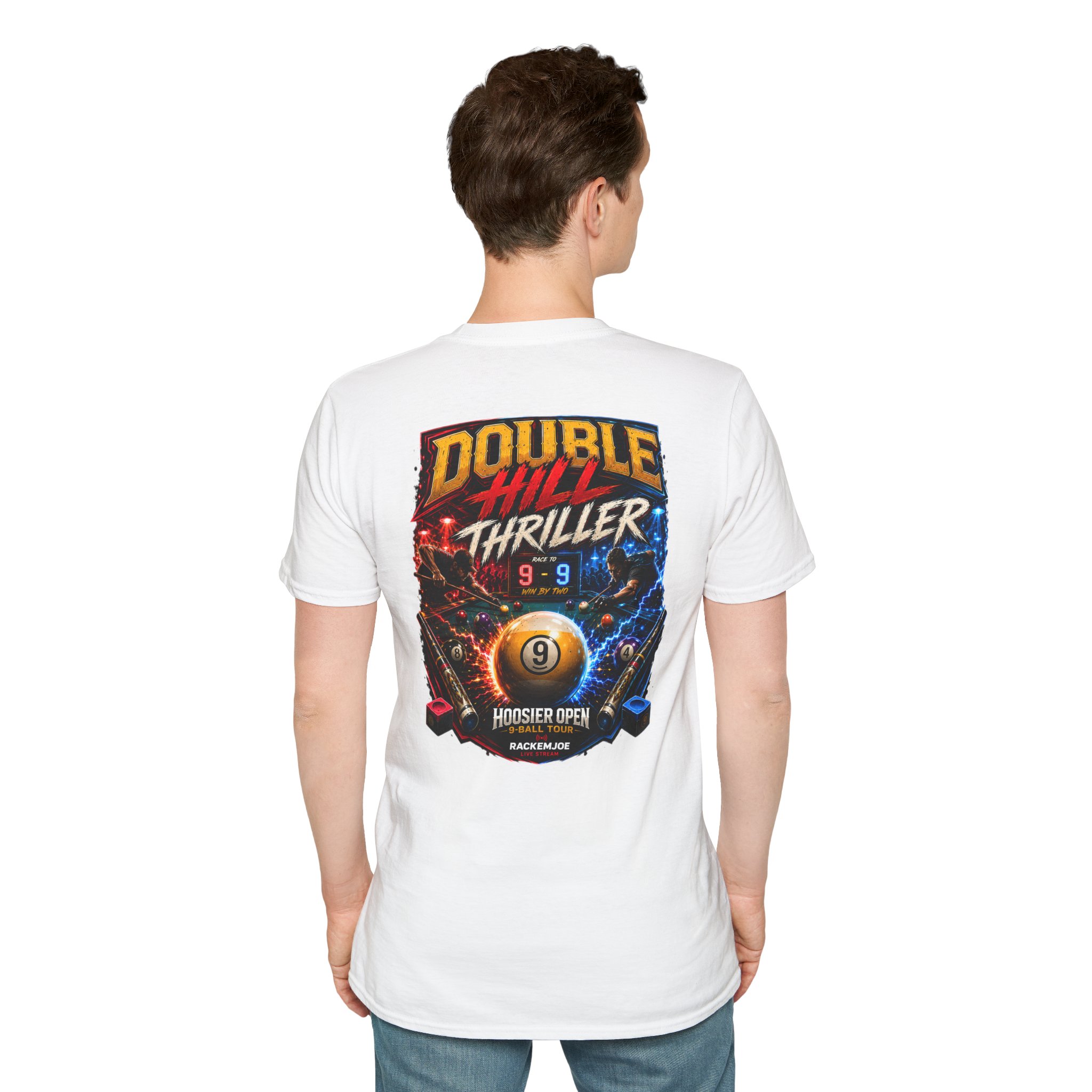 Hoosier Open 9-Ball Tournament T-Shirt - Image 8