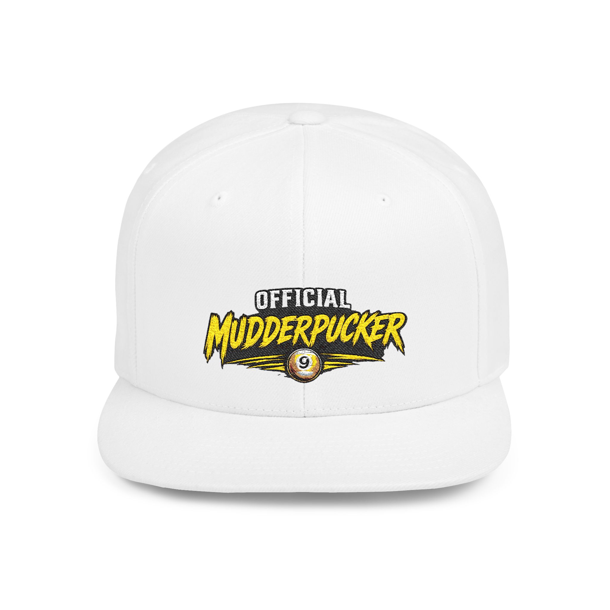 Snapback Hat — "Official Mudderpucker" Embroidered Flat-Bill Cap - Image 5