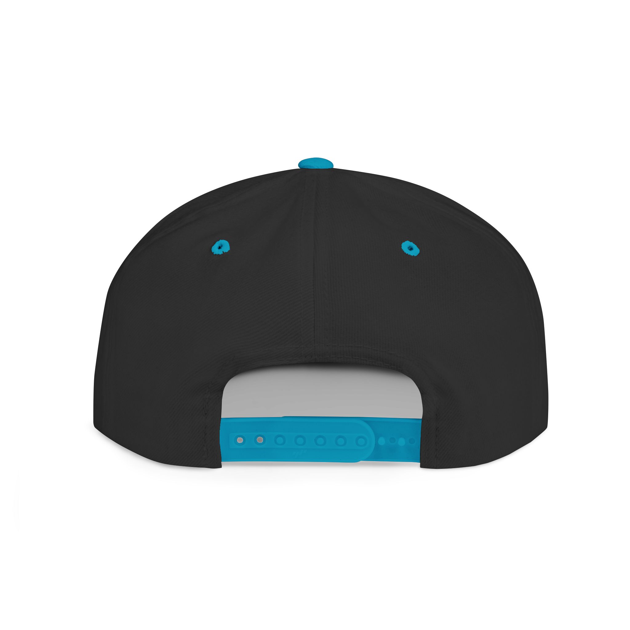 Flat Bill Snapback Hat — Distressed "Official MudderPucker" Logo Embroidered Cap - Image 86