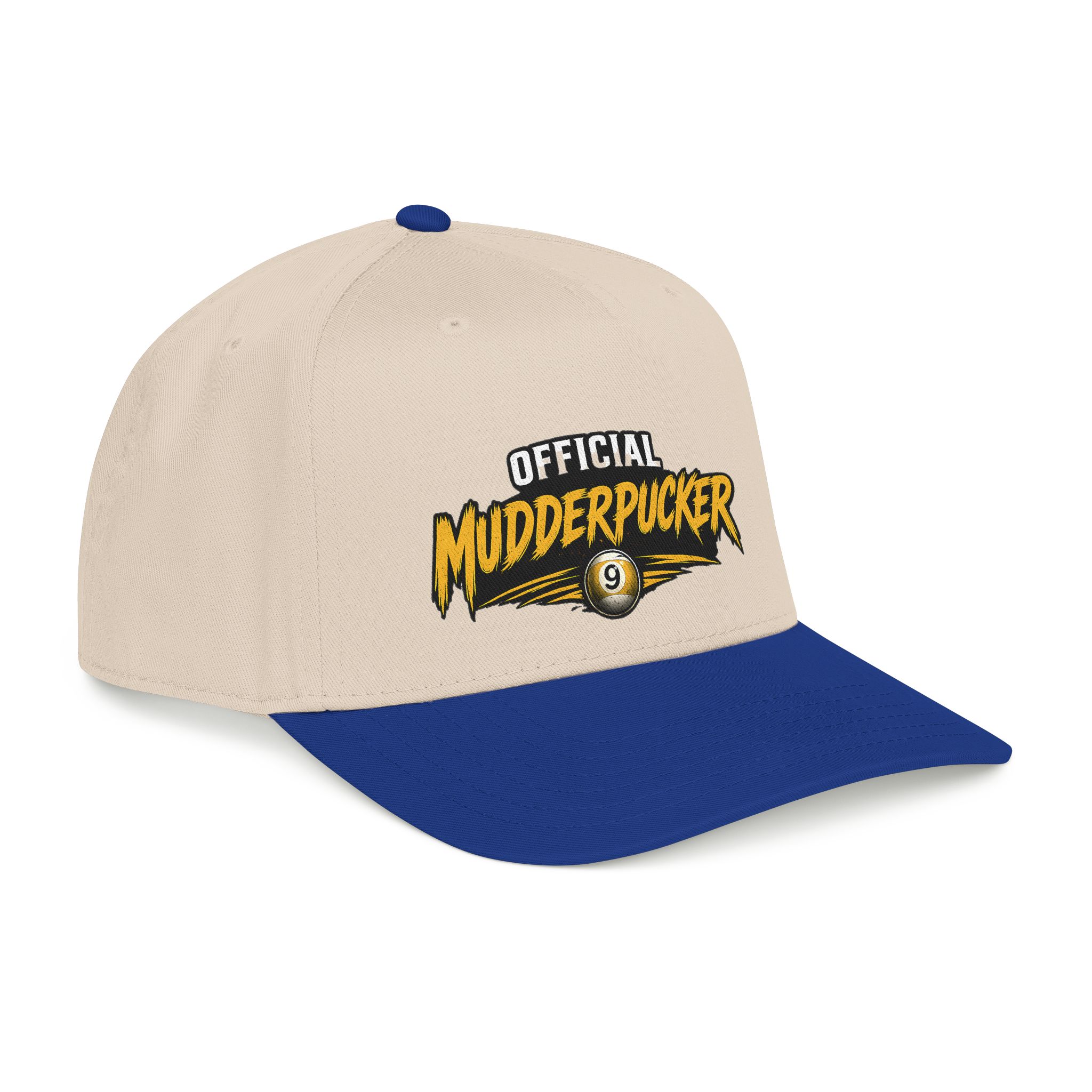 Baseball Cap — "Official Mudderpucker" Embroidered 9-Ball Pool Hat - Image 7