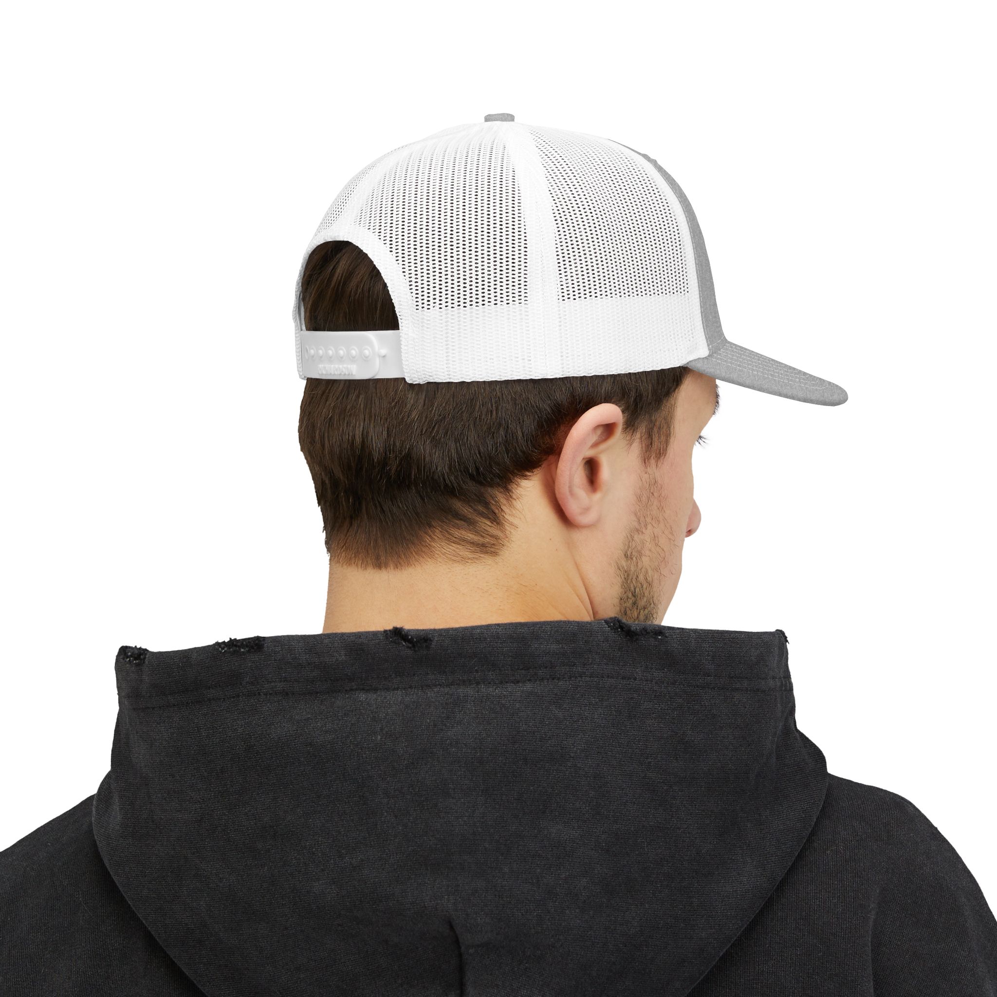 Mudderpucker Trucker Cap – Vintage Racing Logo Snapback - Image 12