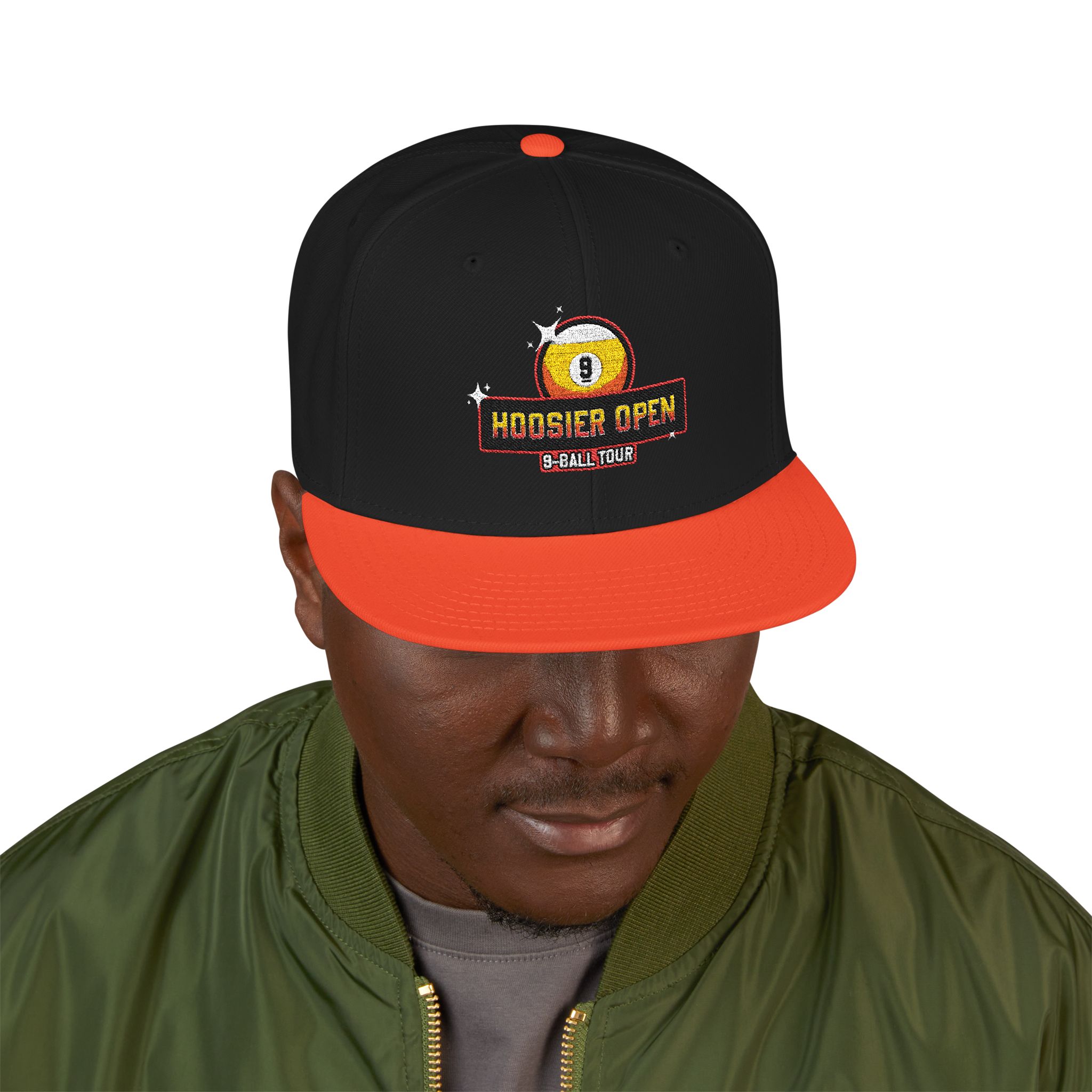 Snapback Hat — Embroidered Runout Season Logo Cap - Image 27
