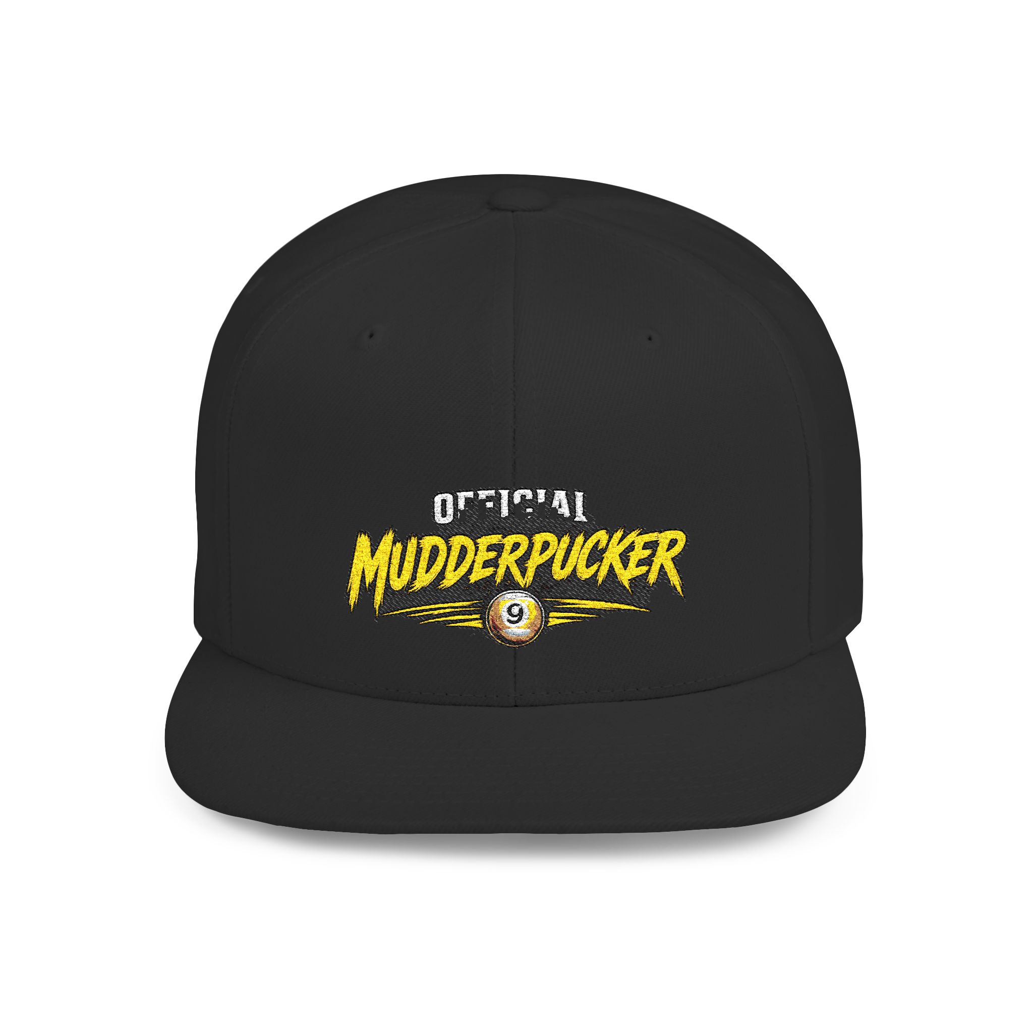 Snapback Hat — "Official Mudderpucker" Embroidered Flat-Bill Cap - Image 25