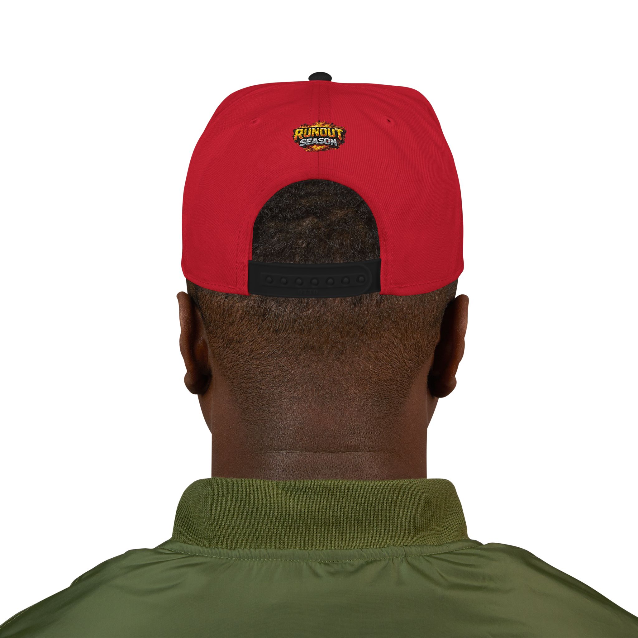 Snapback Hat — Embroidered Runout Season Logo Cap - Image 24
