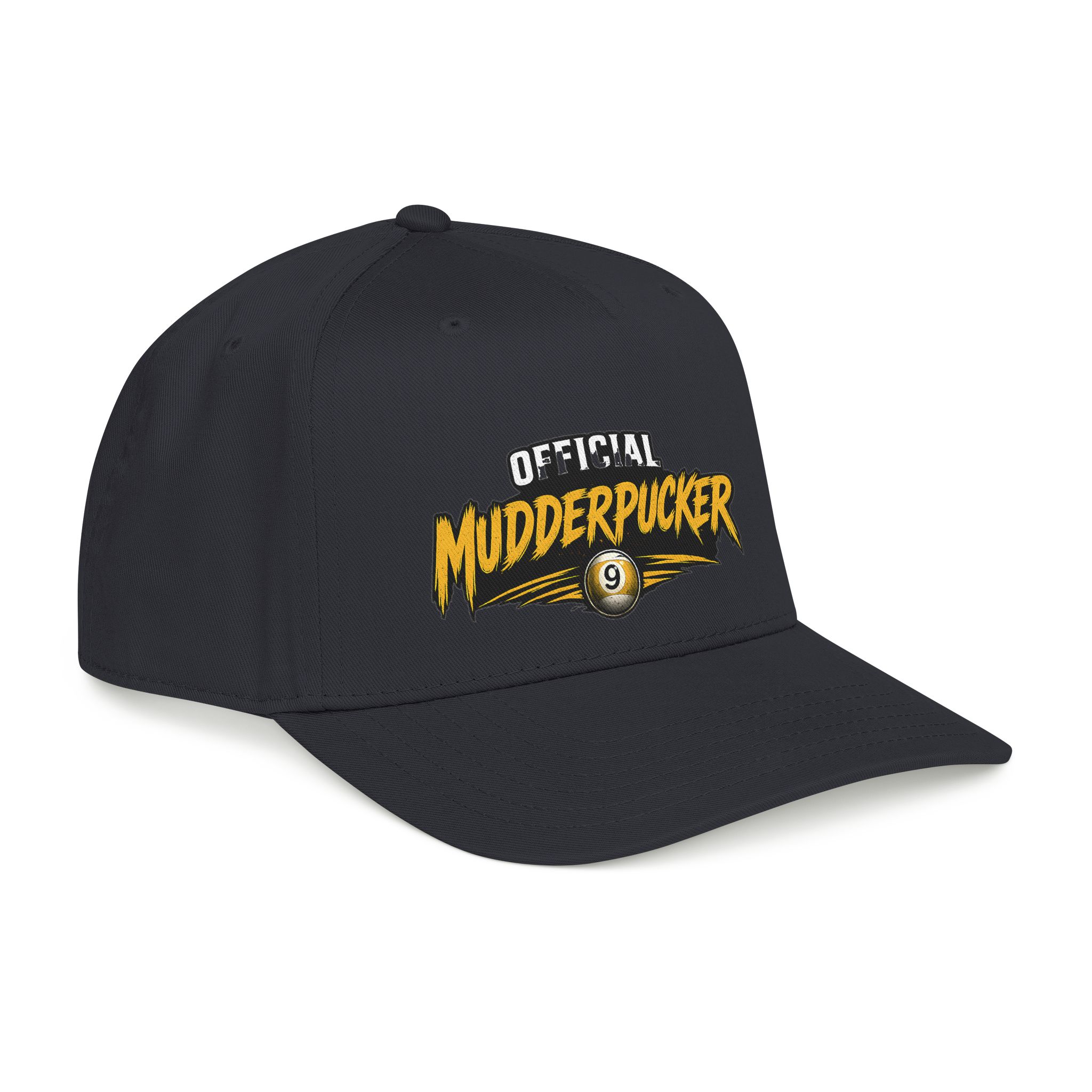 Baseball Cap — "Official Mudderpucker" Embroidered 9-Ball Pool Hat - Image 19