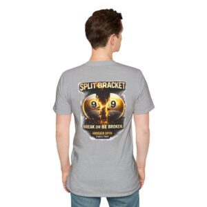 Split Bracket | Break or Be Broken | Premium Pool Shirt