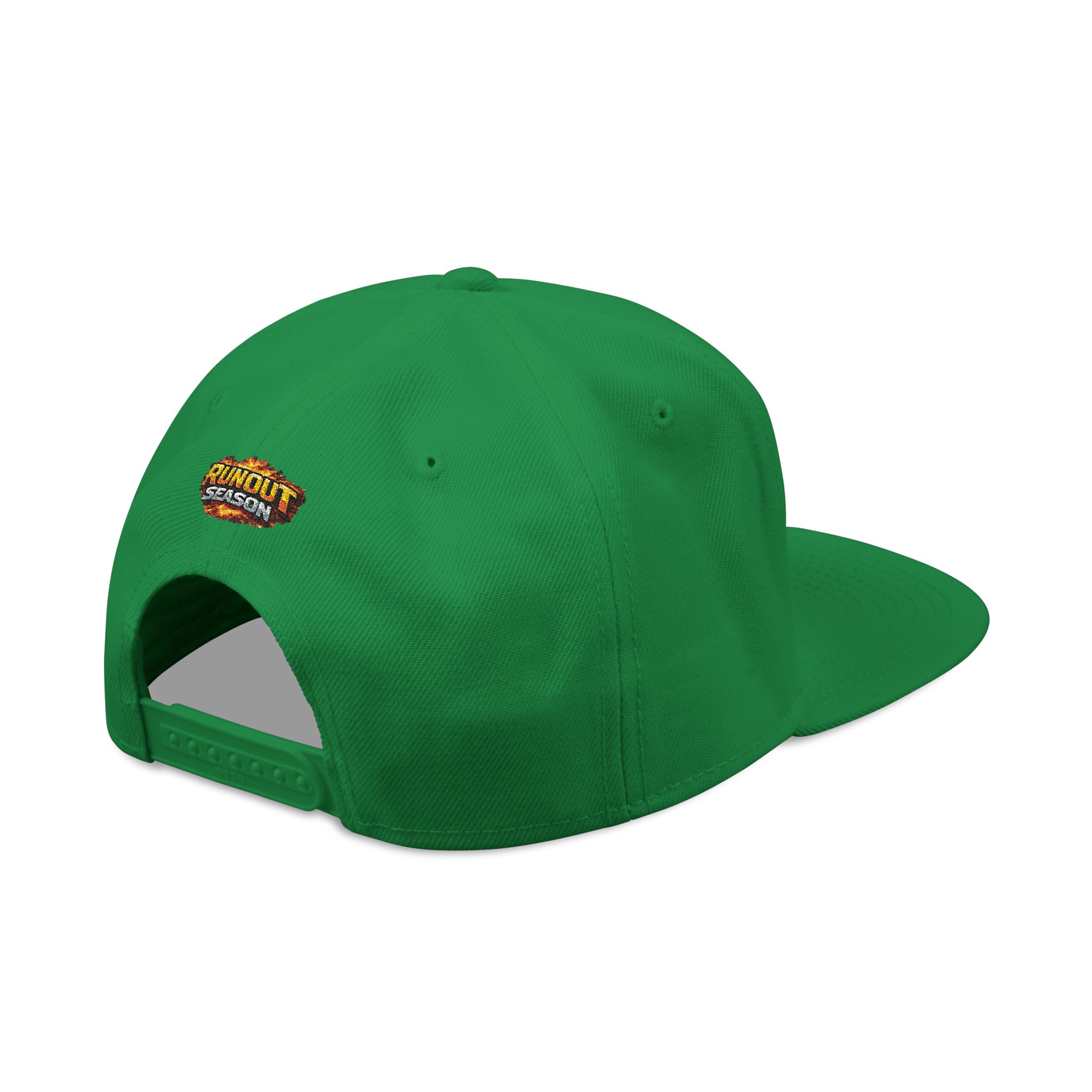 Snapback Hat — Embroidered Runout Season Logo Cap - Image 46