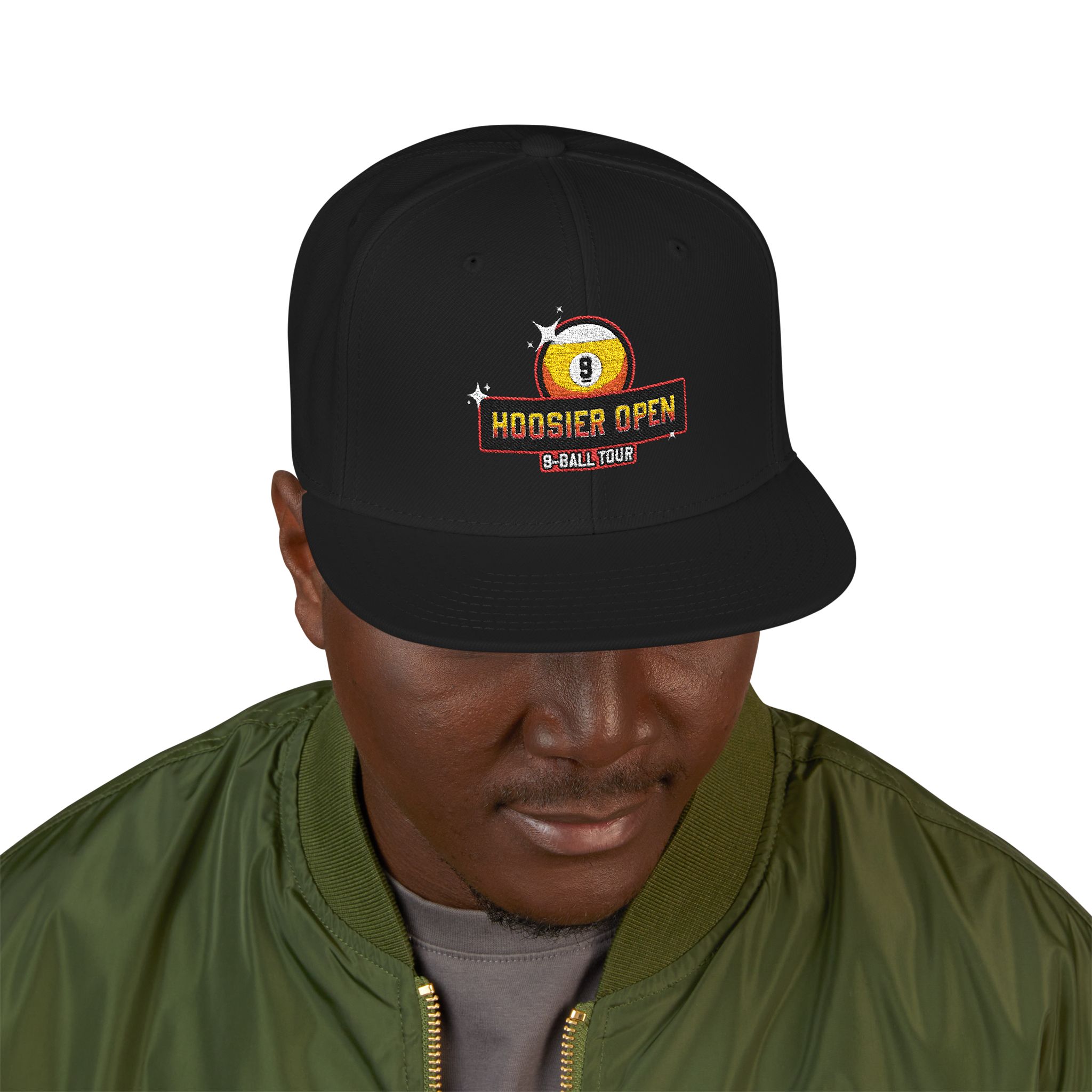 Snapback Hat — Embroidered Runout Season Logo Cap - Image 19